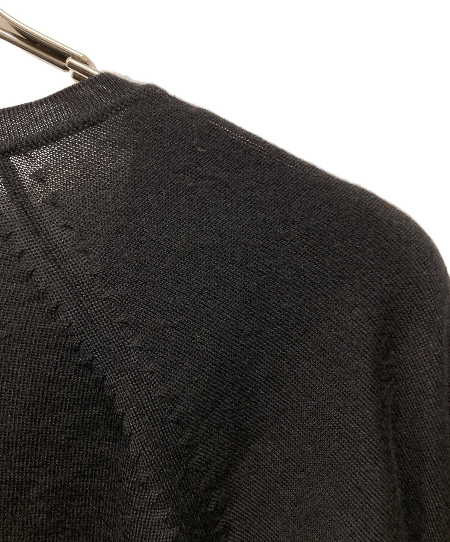 中古・古着通販】PRADA (プラダ) カシミヤシルクVネックニット 