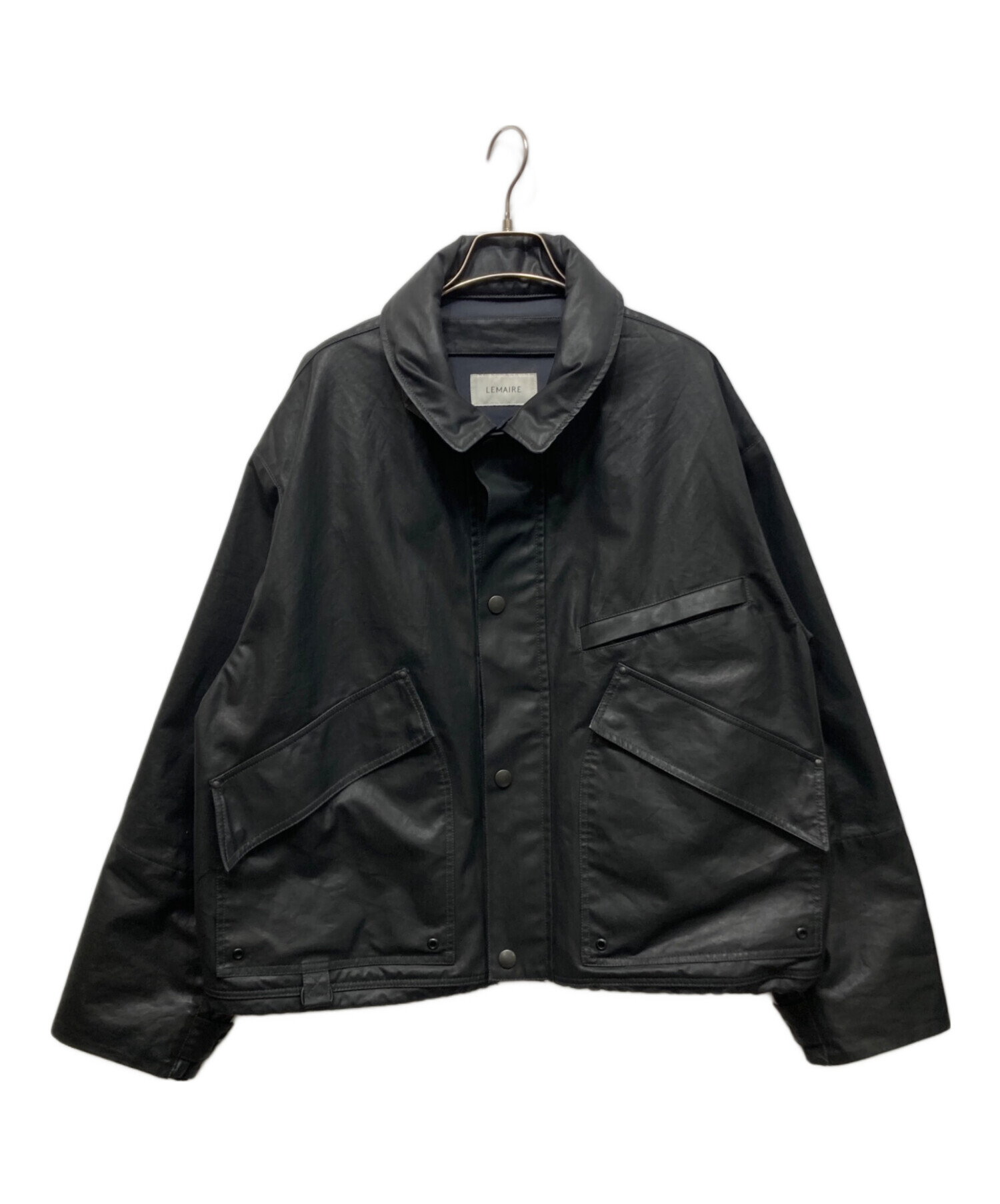 中古・古着通販】LEMAIRE (ルメール) SHORT RAIN JACET ブラック