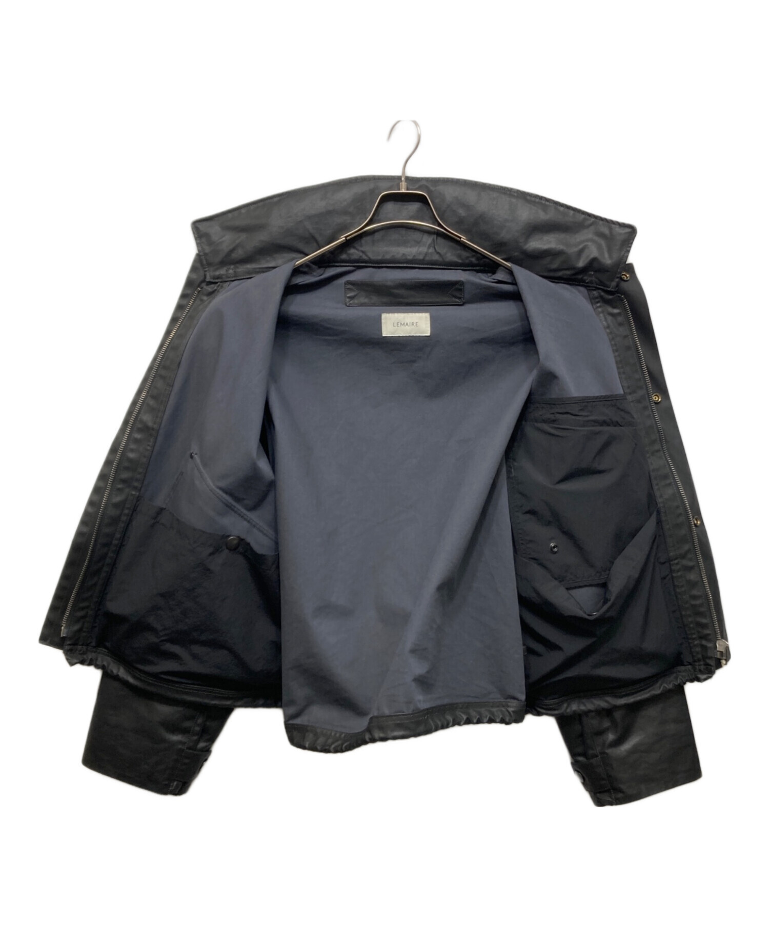 中古・古着通販】LEMAIRE (ルメール) SHORT RAIN JACET ブラック