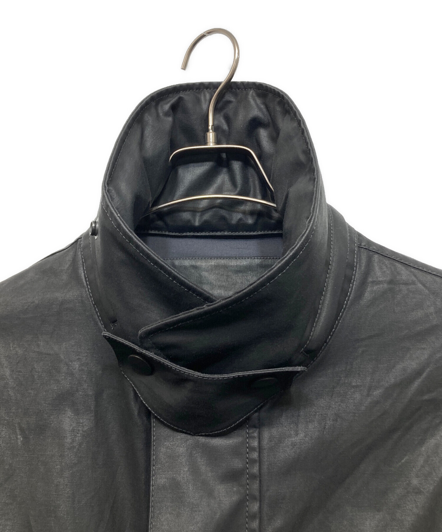中古・古着通販】LEMAIRE (ルメール) SHORT RAIN JACET ブラック