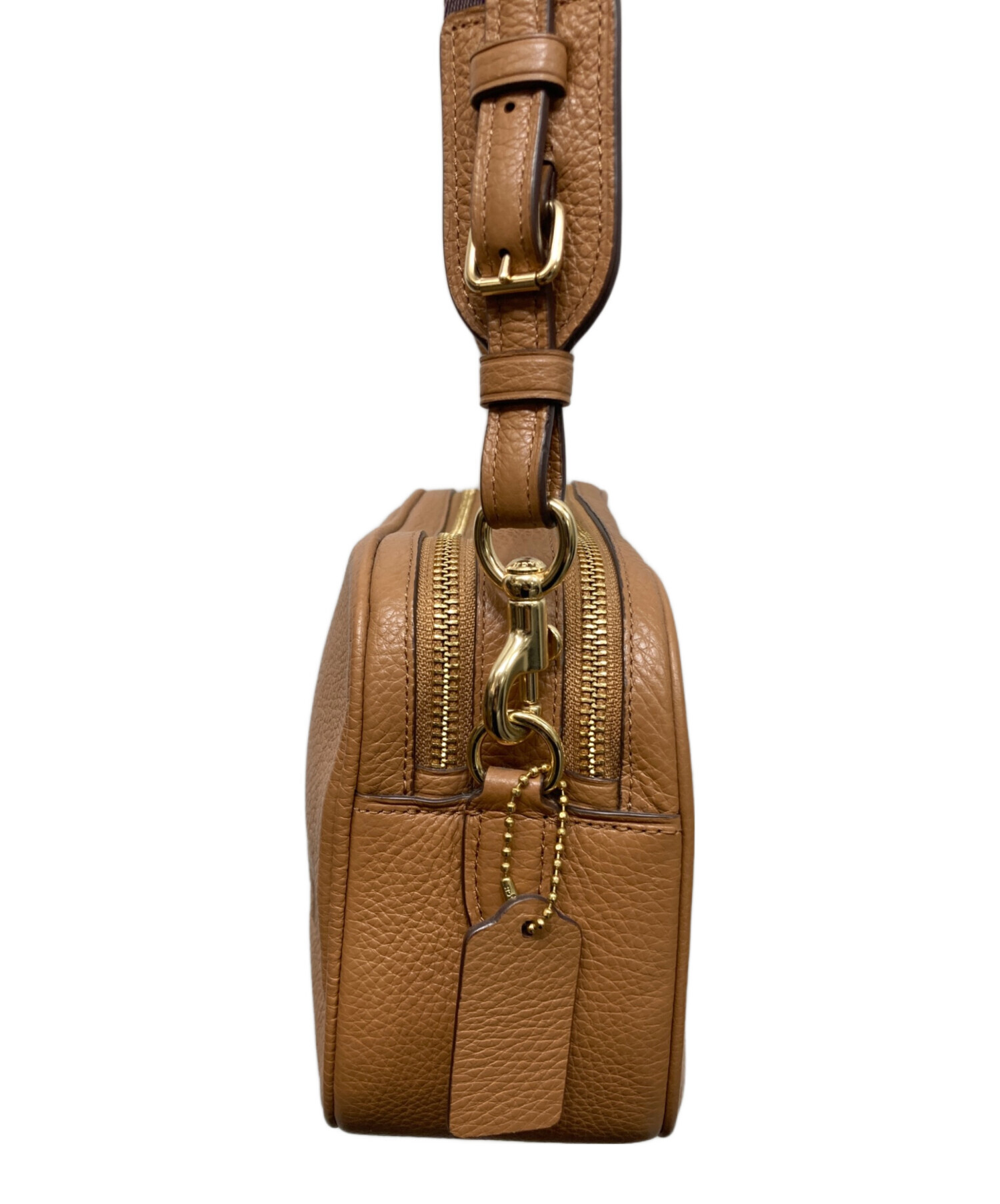 中古・古着通販】COACH (コーチ) ショルダーバッグ ブラウン｜ブランド