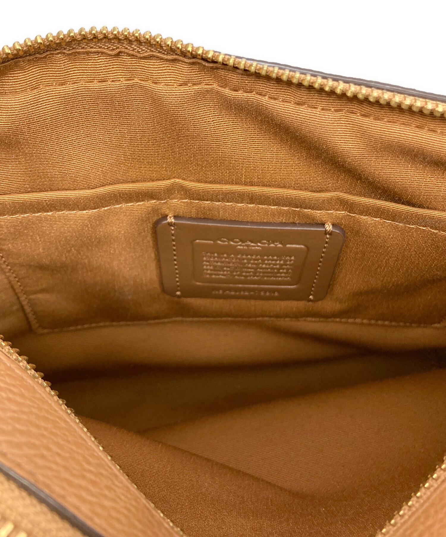 中古・古着通販】COACH (コーチ) ショルダーバッグ ブラウン｜ブランド