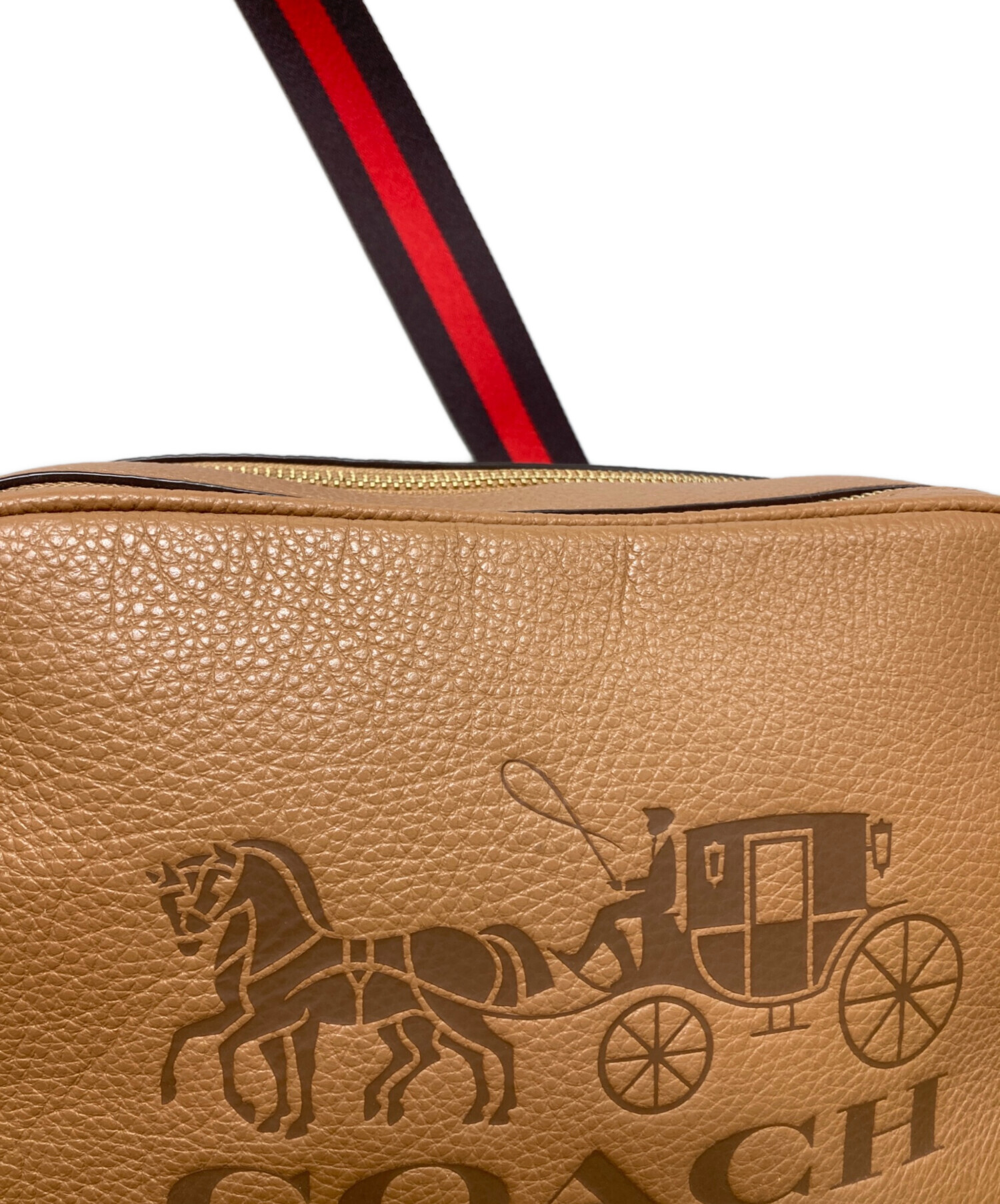 中古・古着通販】COACH (コーチ) ショルダーバッグ ブラウン｜ブランド