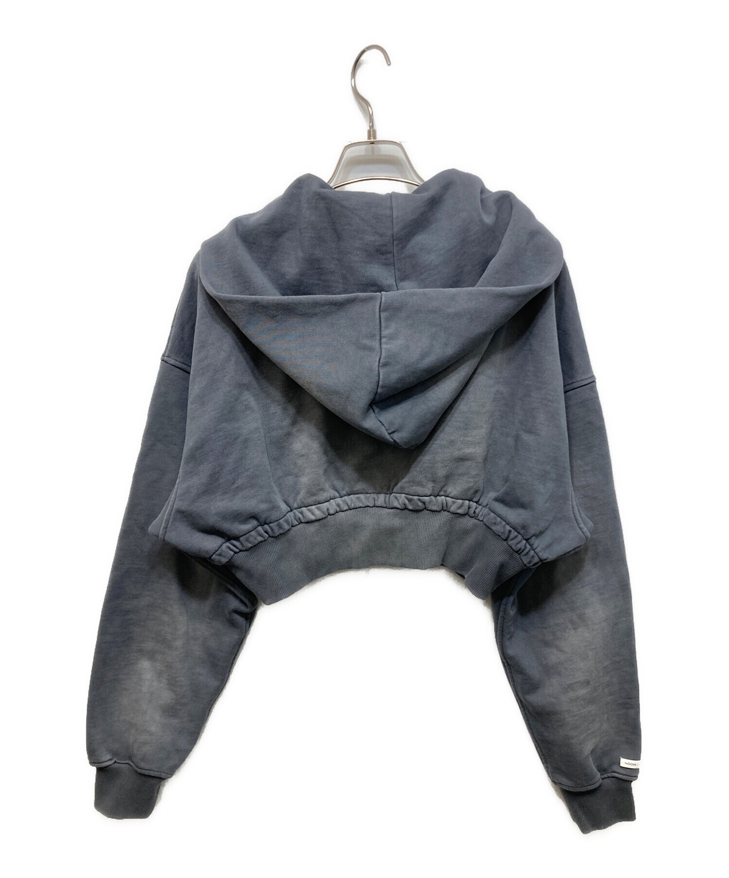 中古・古着通販】JOSE MOON (ジョゼムーン) CROP BIO HOODIE グレー