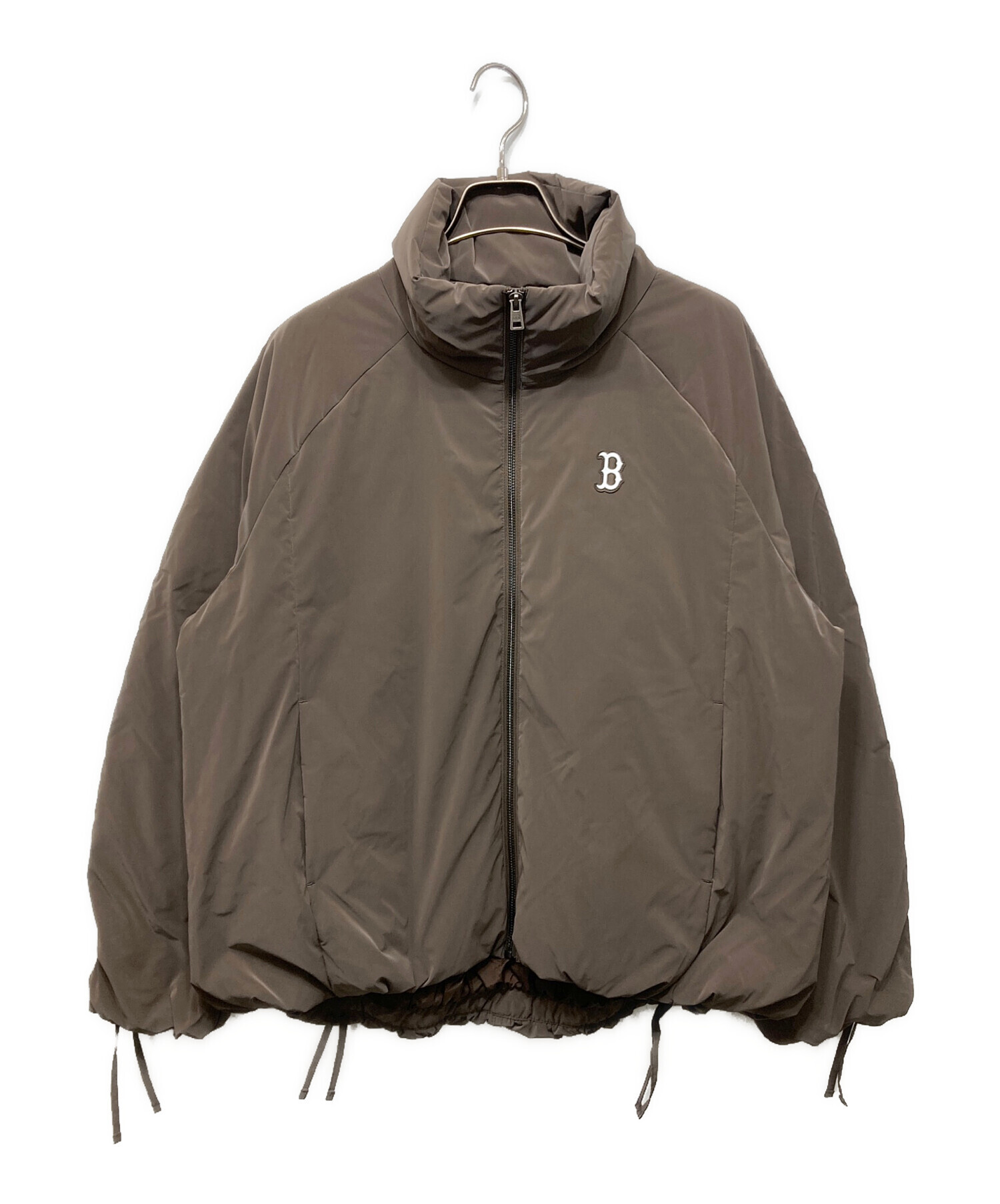 中古・古着通販】MLB (エムエルビー) Crop Basic Curve Padding CLE 