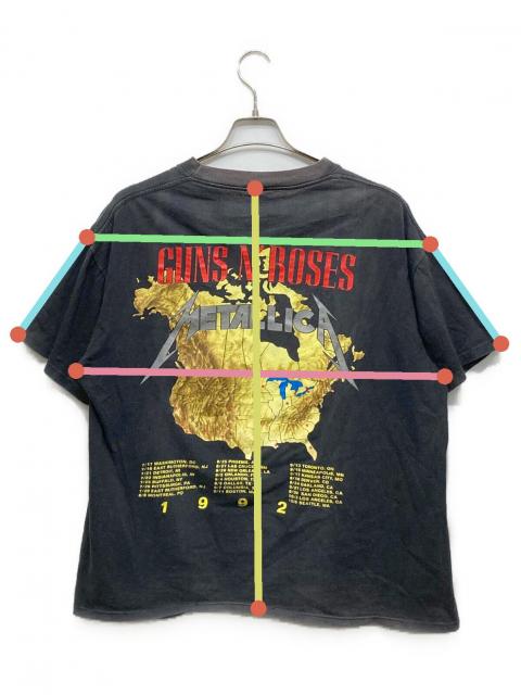 中古・古着通販】90'S Metallica Guns N' Roses (メタリカ ガンズ
