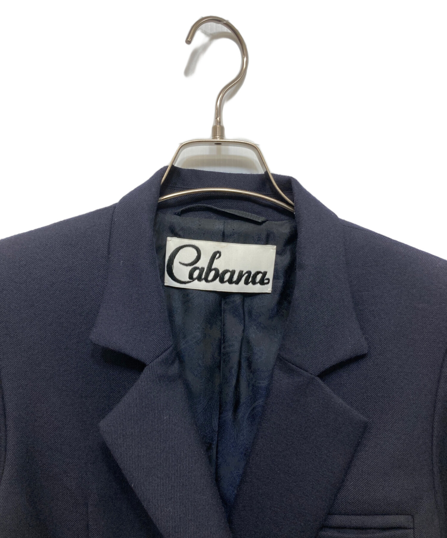 中古・古着通販】Cabana (カバナ) ダブルブレストジャケット ネイビー 