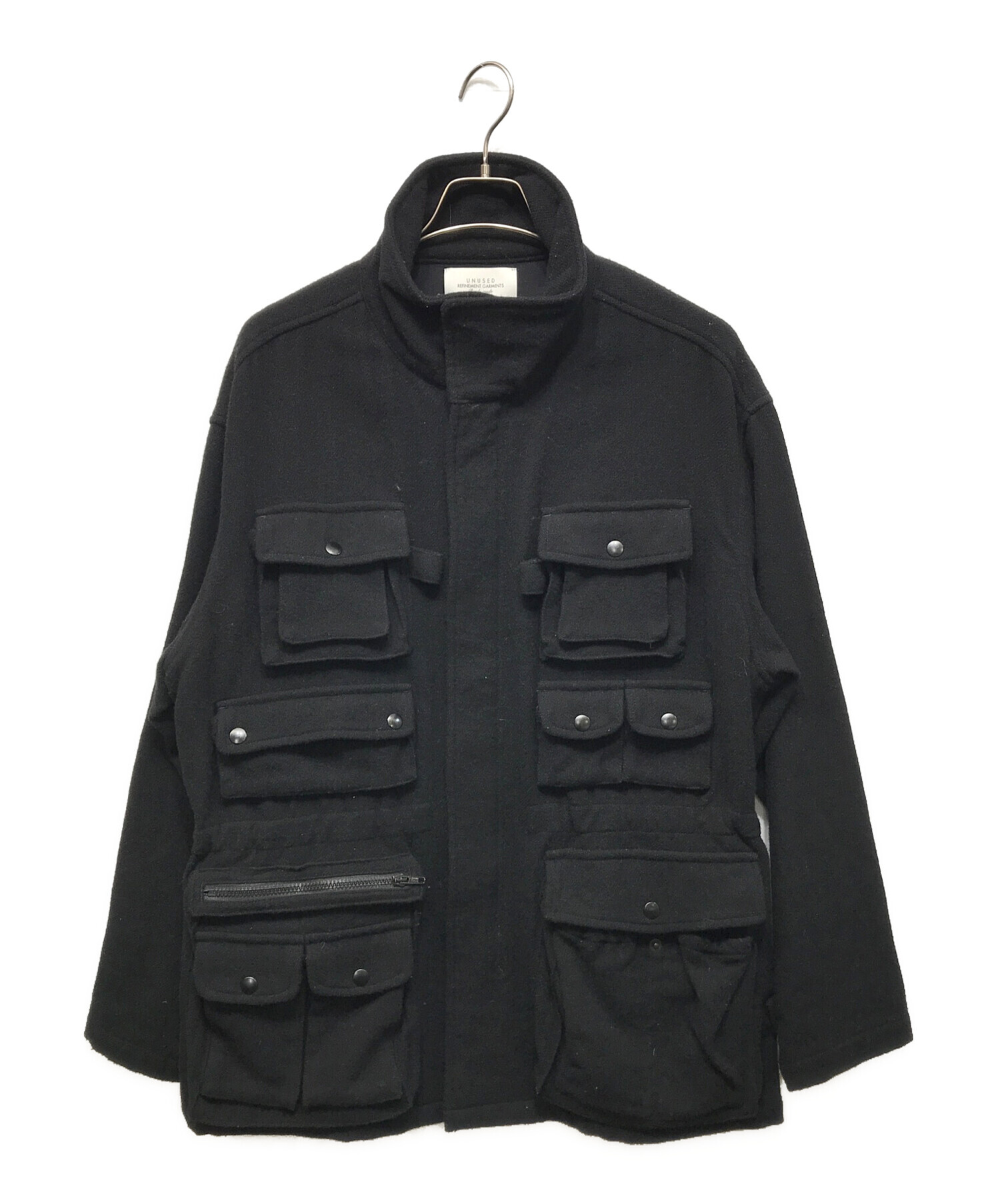 中古・古着通販】UNUSED (アンユーズド) Cameraman Jacket ブラック