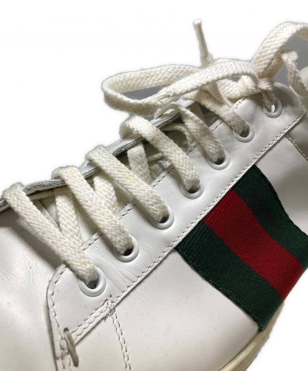 中古・古着通販】GUCCI (グッチ) シェリーラインローカットスニーカー