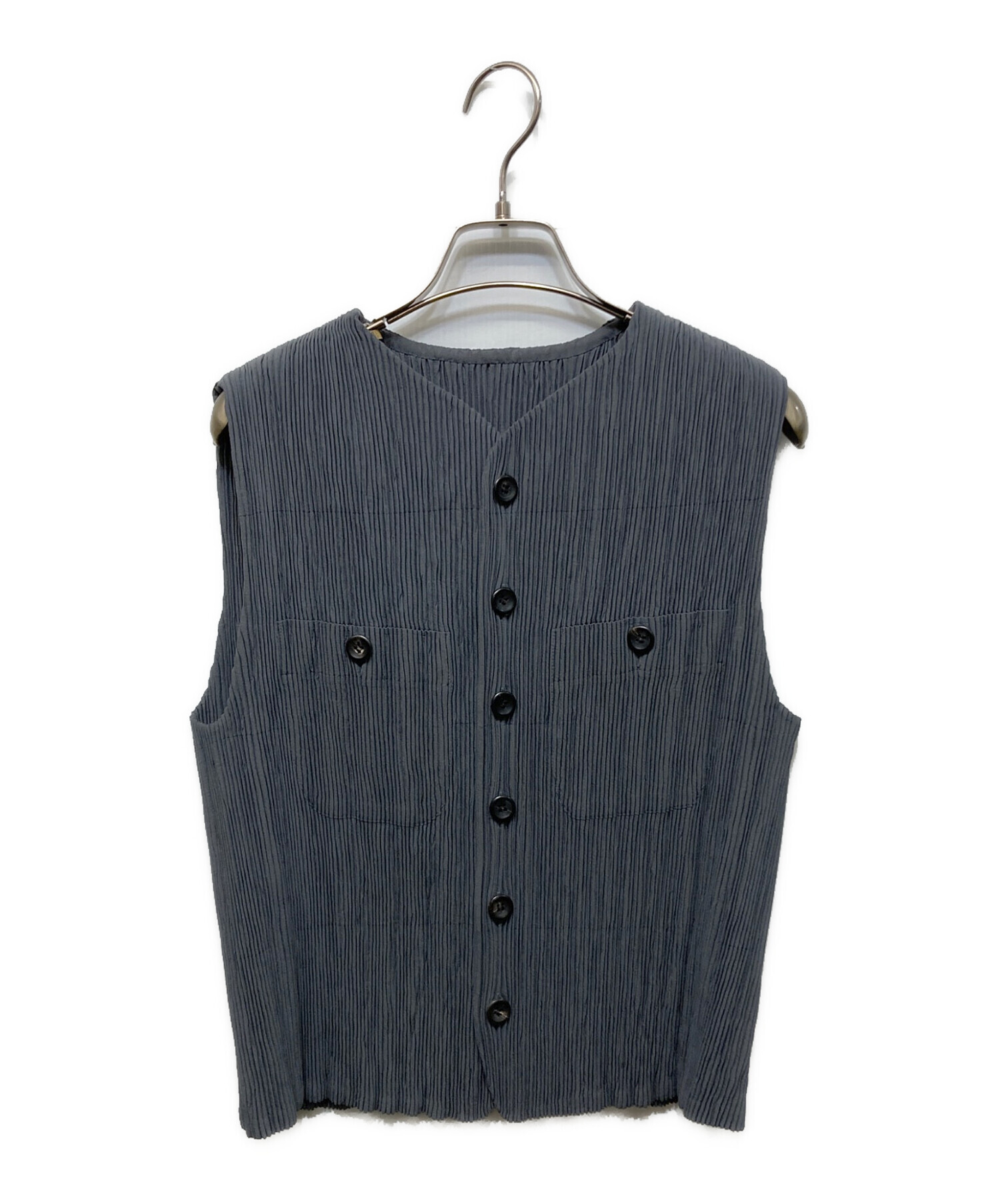 中古・古着通販】ISSEY MIYAKE (イッセイミヤケ) プリーツベスト