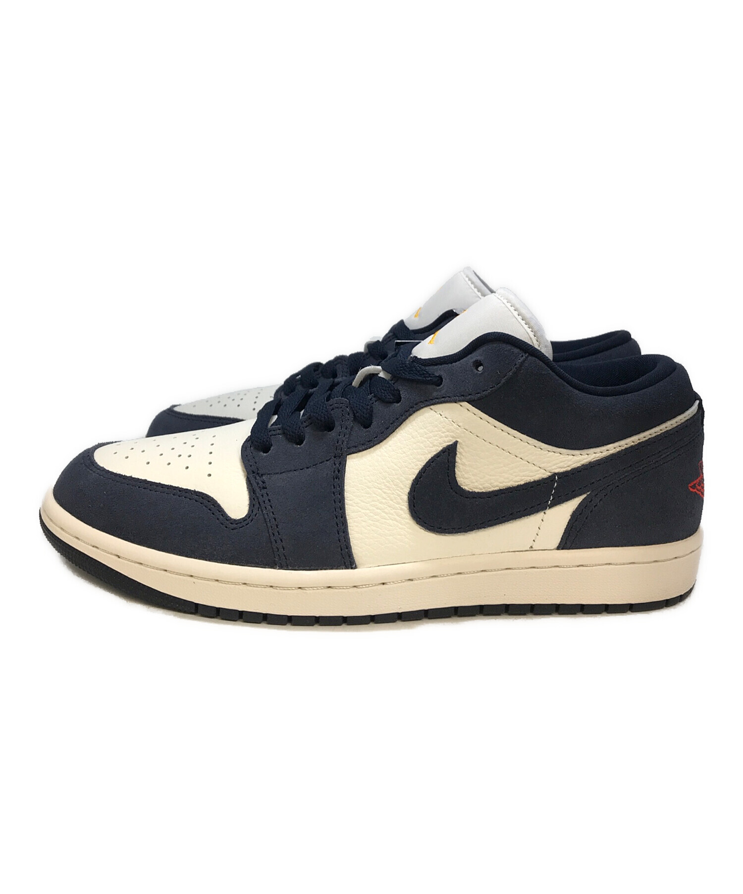 中古・古着通販】NIKE (ナイキ) AIR JORDAN 1 LOW SE ネイビー 