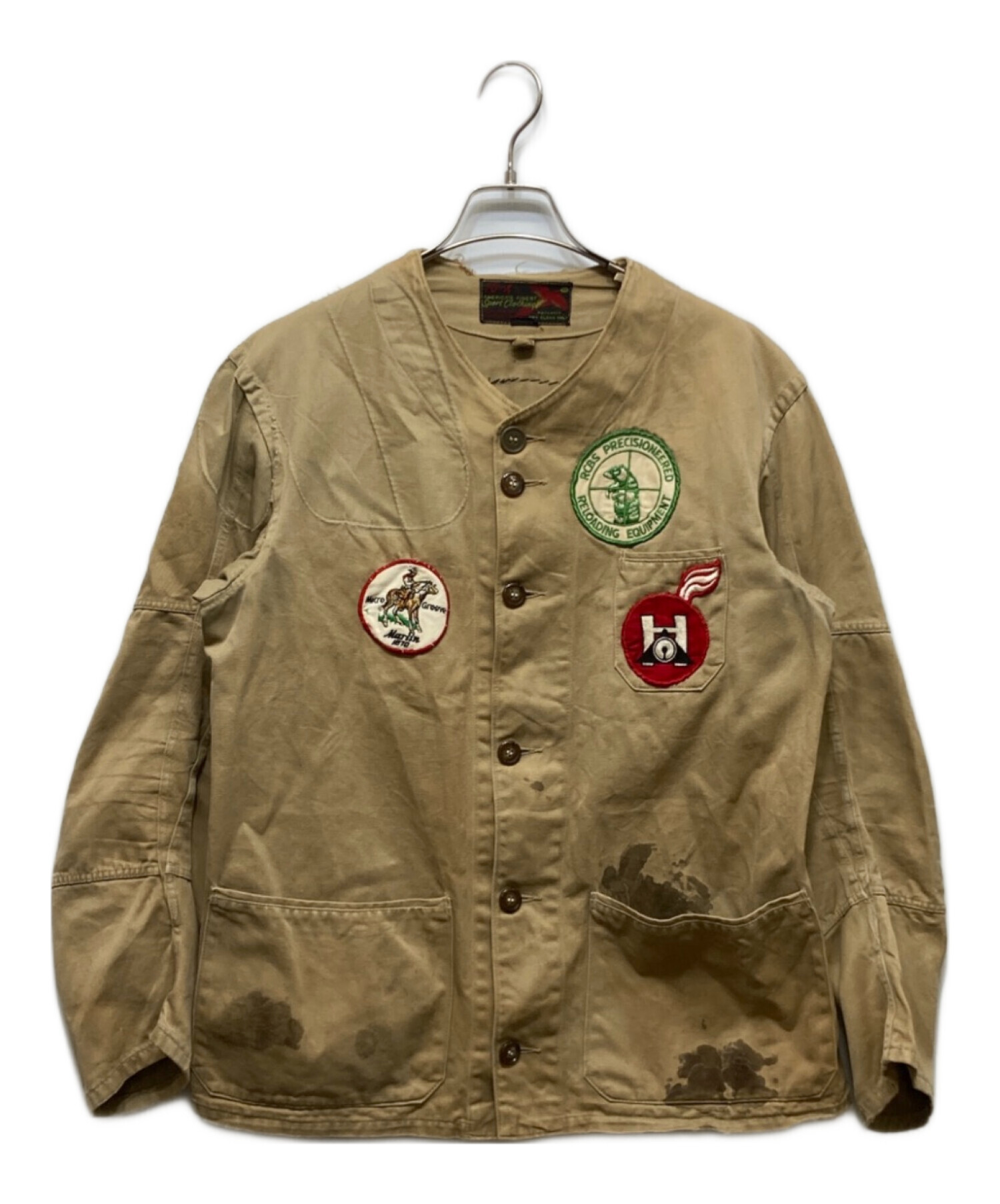 中古・古着通販】10-X (テン) ワッペンハンティングジャケット