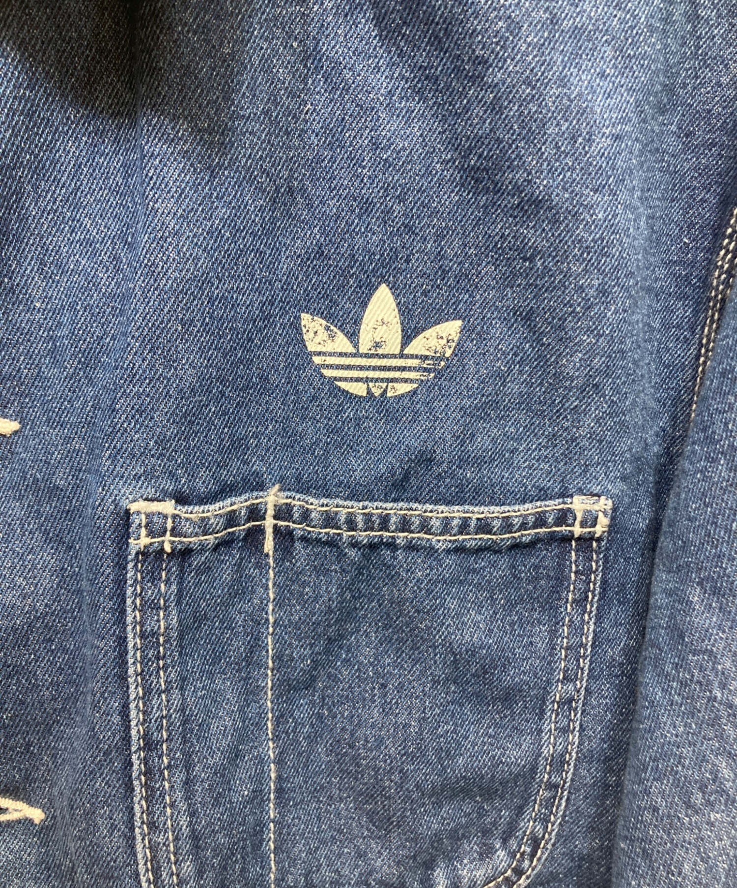 中古・古着通販】adidas (アディダス) U DENIM COVERALL VINTAGE