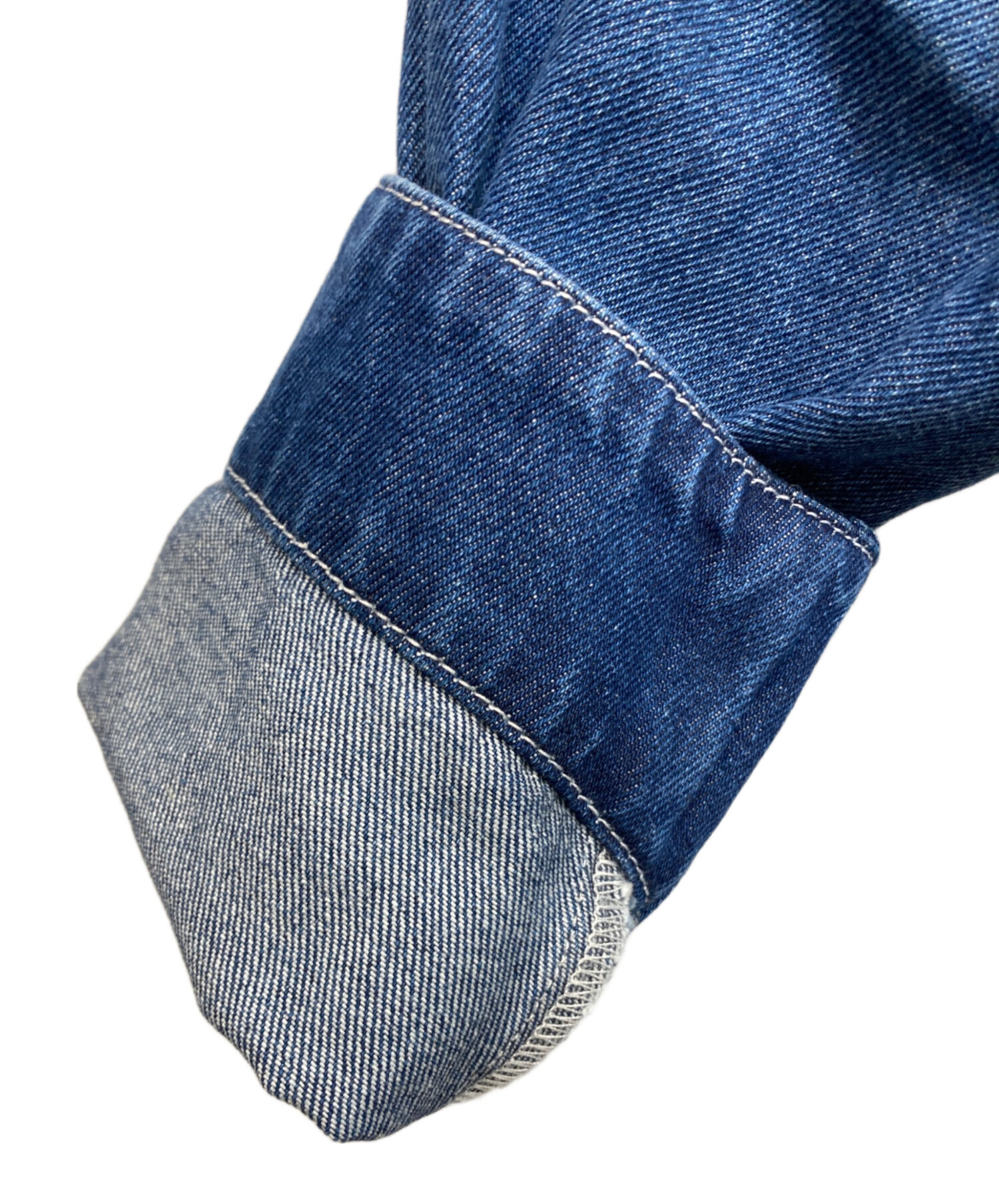 むら様専　adidas U COVERALL インディゴ　デニムジャケット 中古・古着通販】adidas (アディダス) U DENIM COVERALL VINTAGE