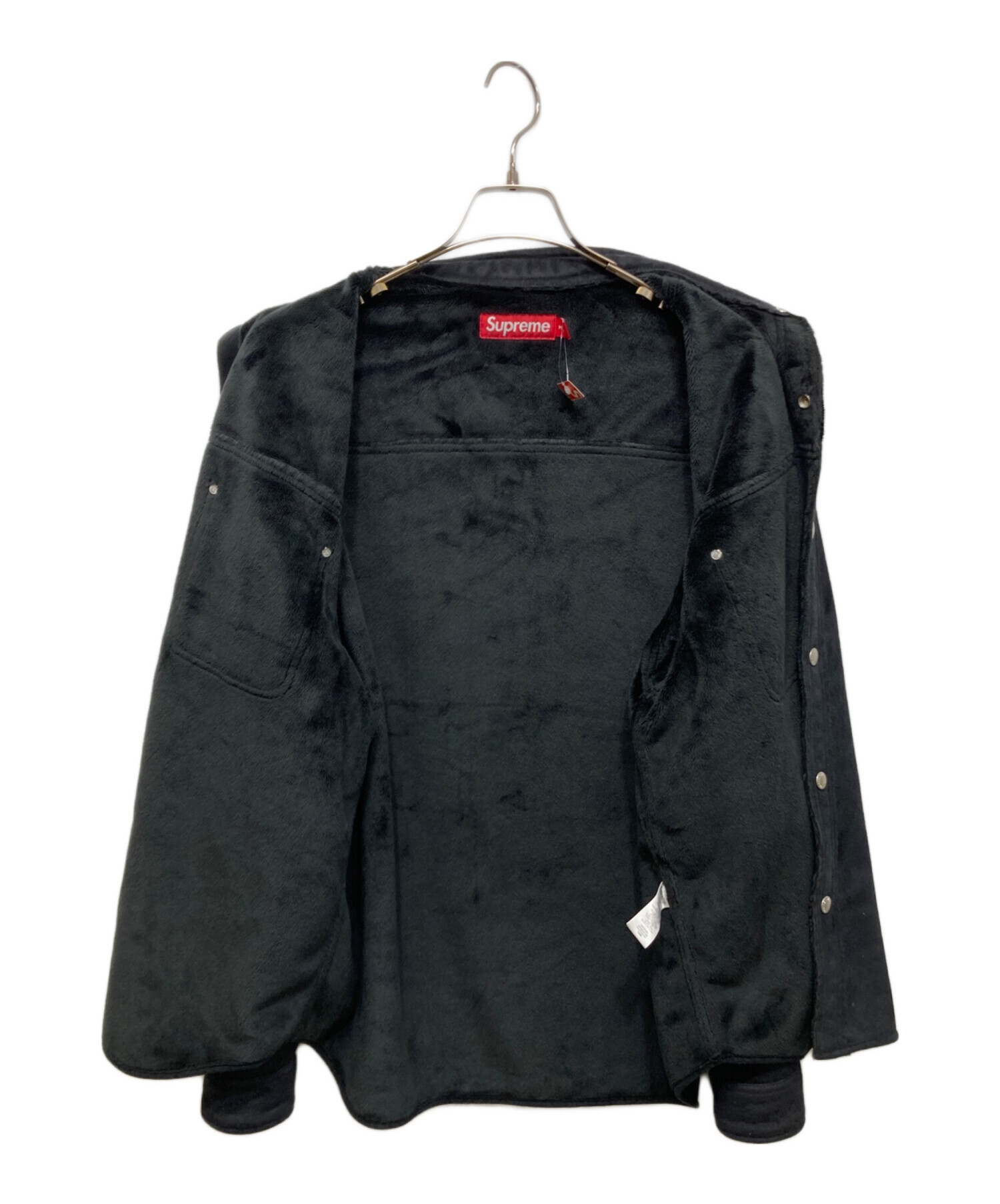 中古・古着通販】SUPREME (シュプリーム) Faux Suede Snap Shirts