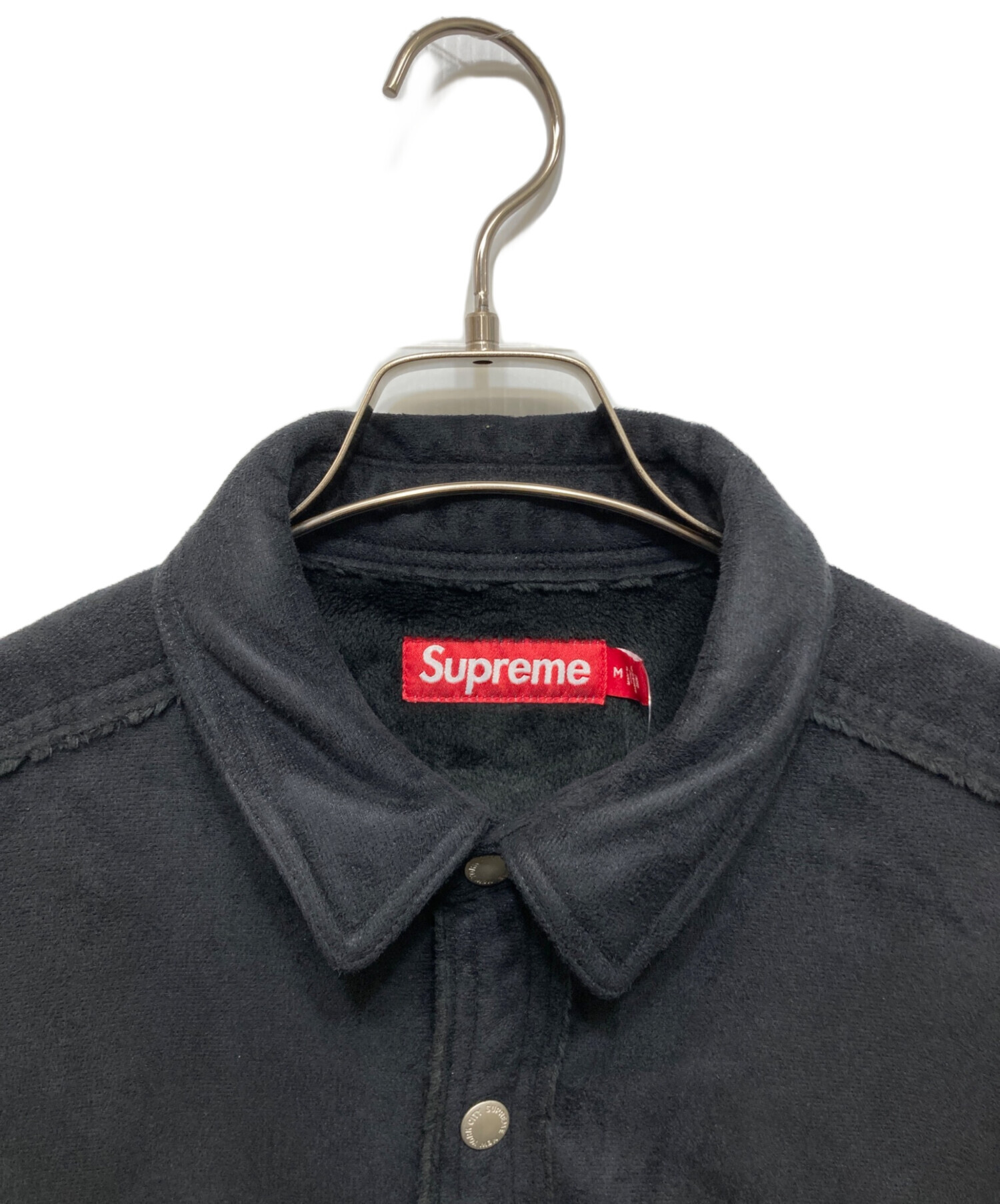 中古・古着通販】SUPREME (シュプリーム) Faux Suede Snap Shirts