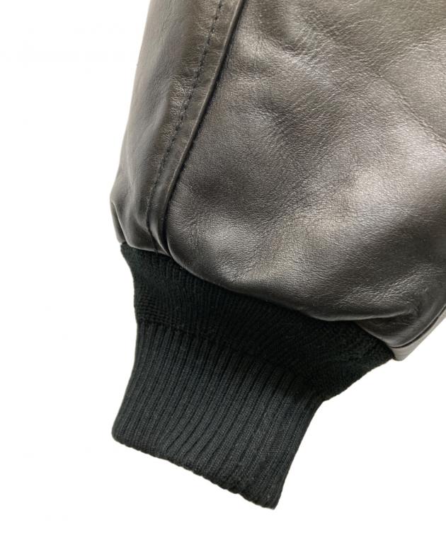 中古・古着通販】FTC (エフティーシー) LEATHER A-2 FLIGHT JACKET