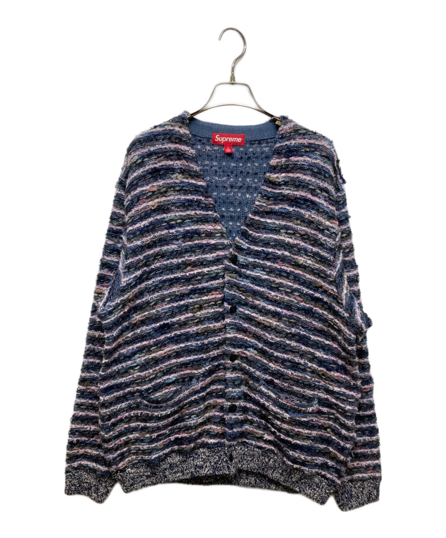 中古・古着通販】SUPREME (シュプリーム) Textured Cardigan マルチ