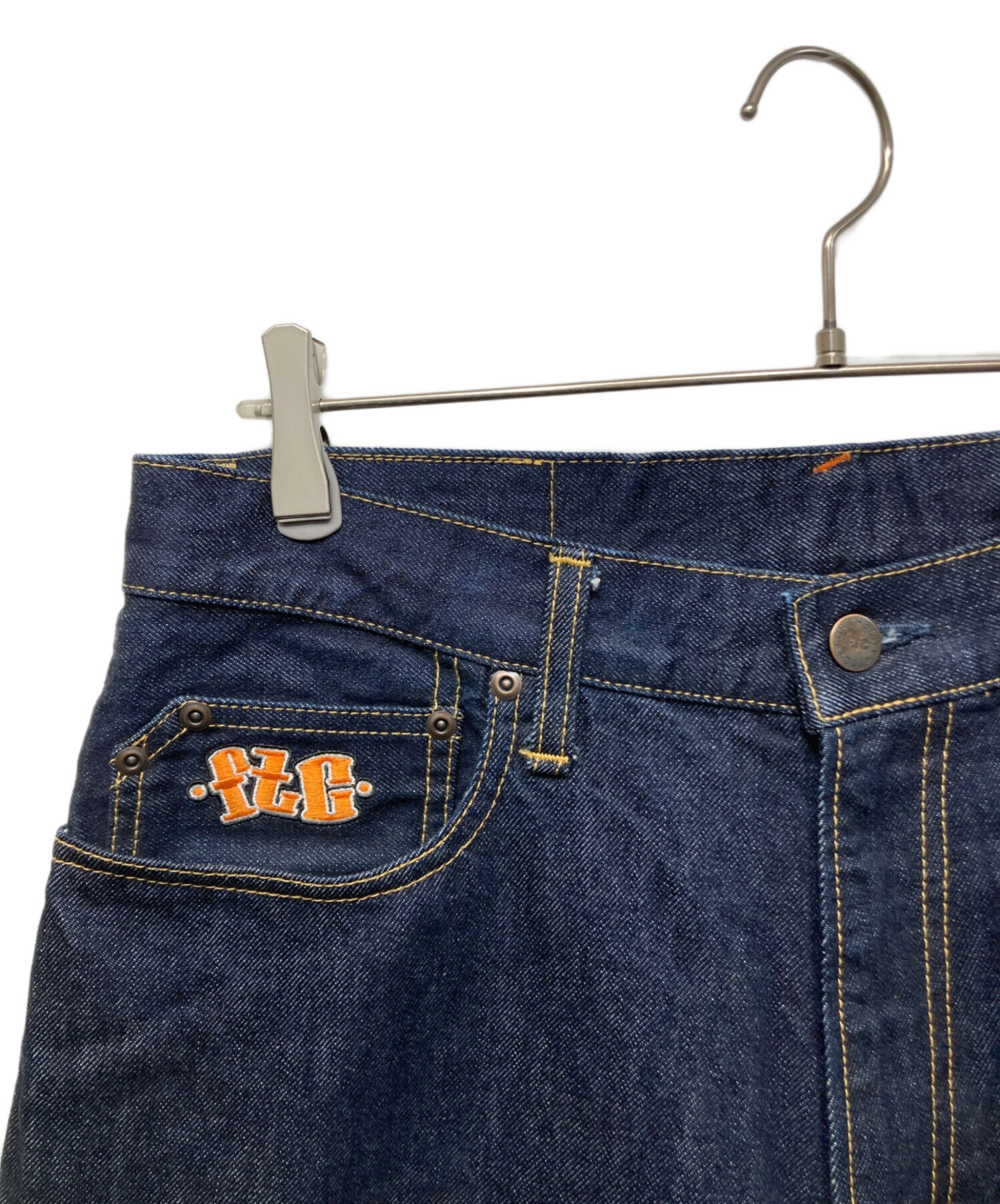 中古・古着通販】FTC (エフティーシー) 14oz 5ポケットデニムパンツ