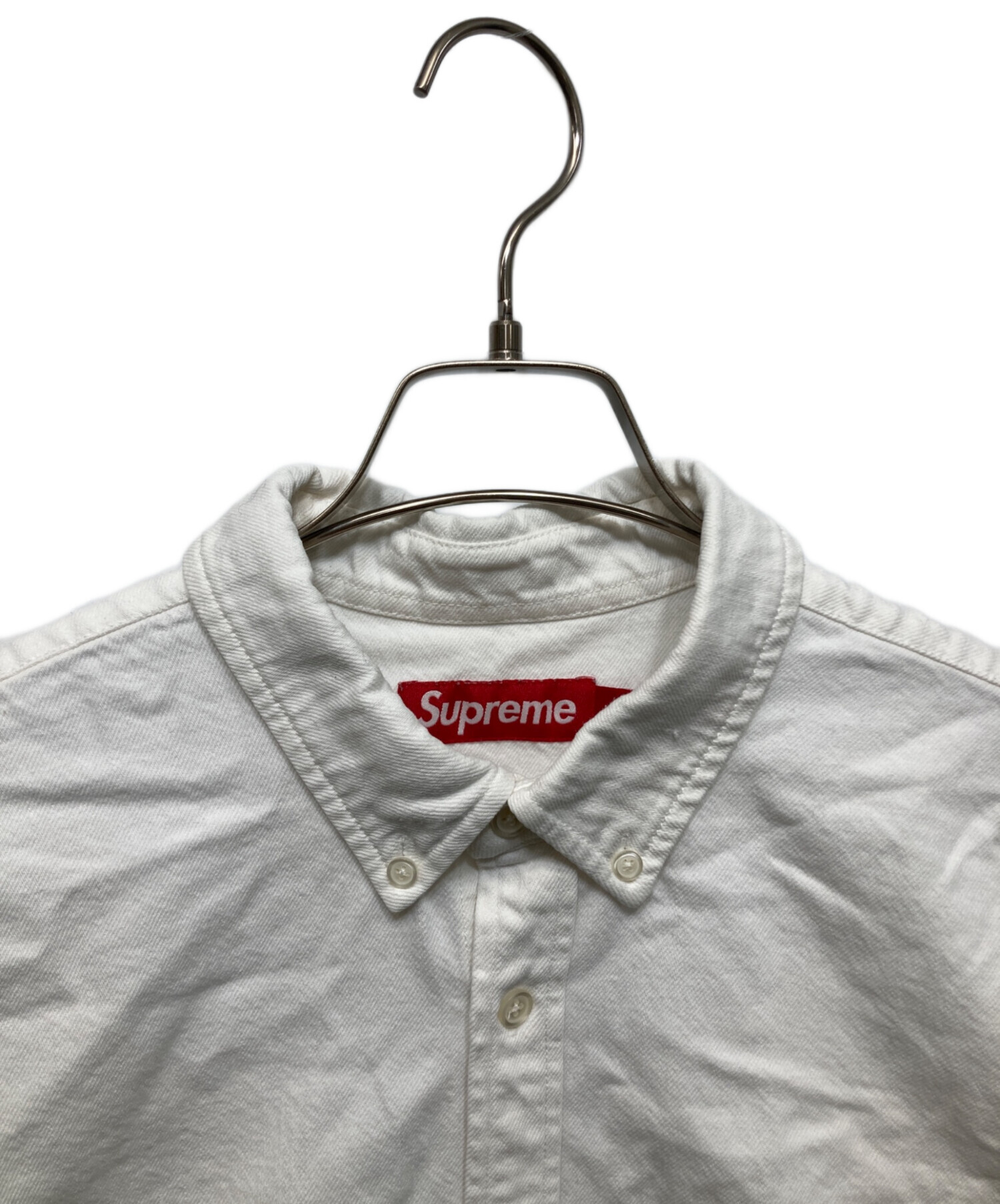 未使用級　SUPREME シュプリーム　ゲームシャツ　入手困難　旧タグ　Lサイズ 中古・古着通販】SUPREME (シュプリーム) Small Box Shirt ホワイト
