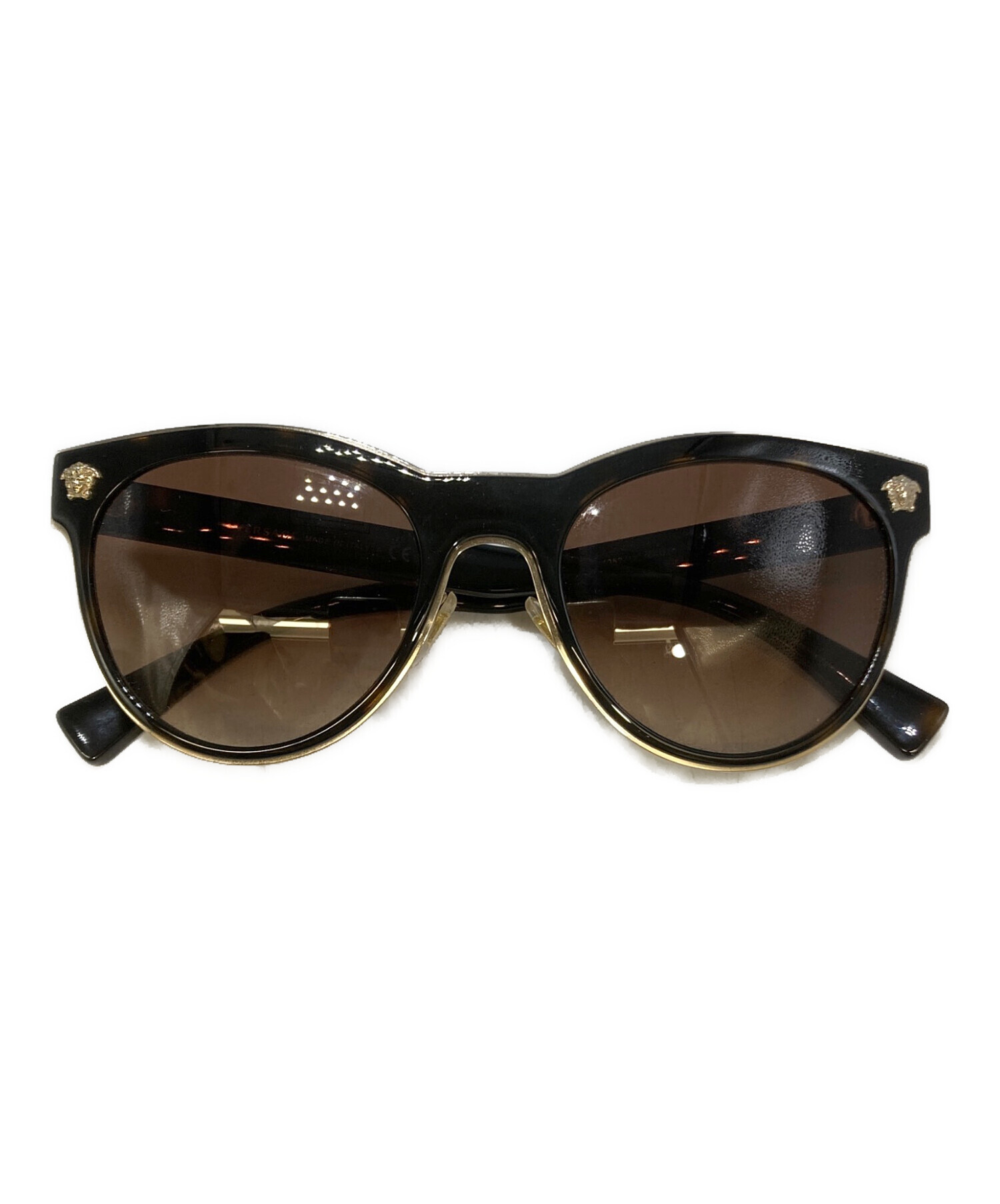 中古・古着通販】VERSACE (ヴェルサーチェ) サングラス ブラウン 