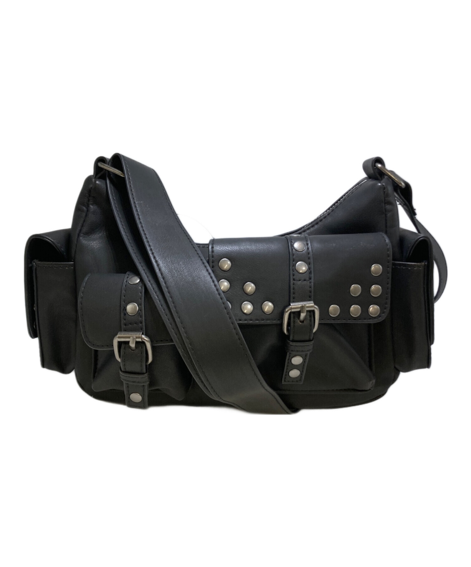 2025SS VIVAMUS ヴィヴァムス MINI SHOULDER BAG 中古・古着通販】VIVAMUS (ヴィヴァムス) MINI SHOULDER BAG ブラック