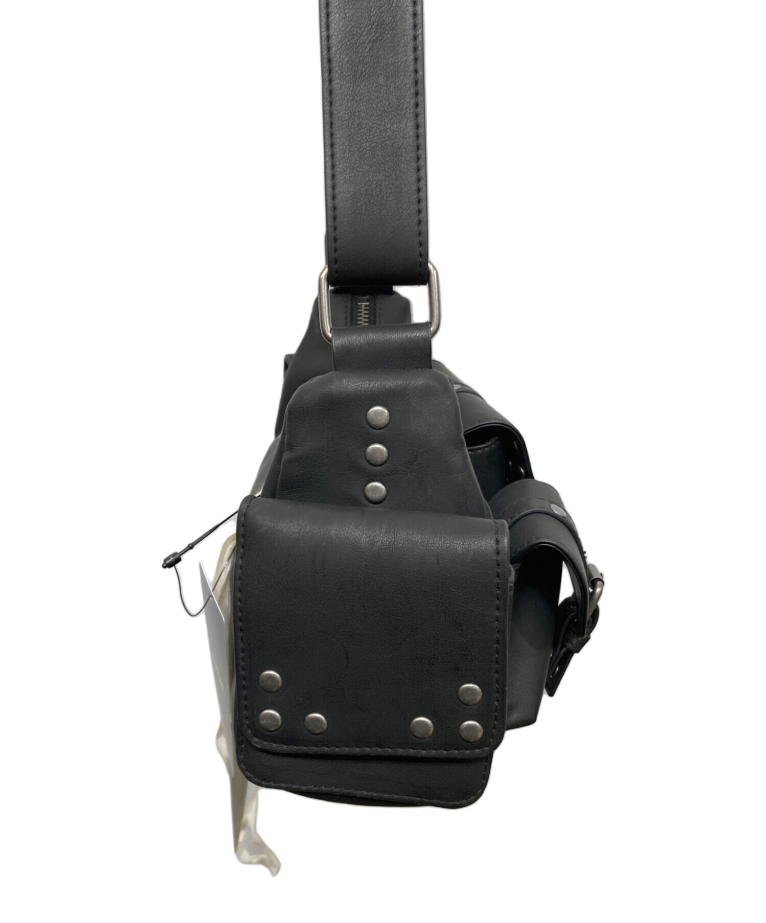 2025SS VIVAMUS ヴィヴァムス MINI SHOULDER BAG 中古・古着通販】VIVAMUS (ヴィヴァムス) MINI SHOULDER BAG ブラック