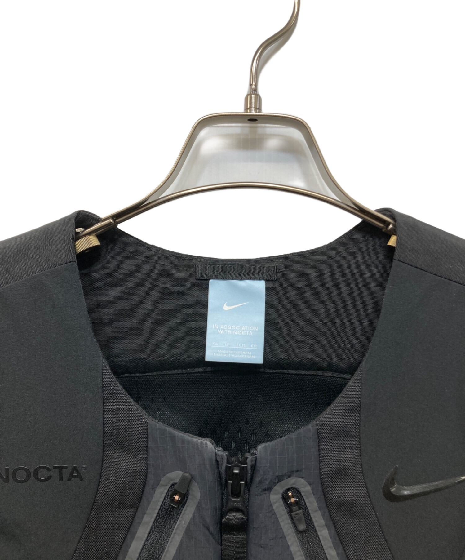 中古・古着通販】NIKE (ナイキ) NRG NOCTA VEST ブラック サイズ:XS 