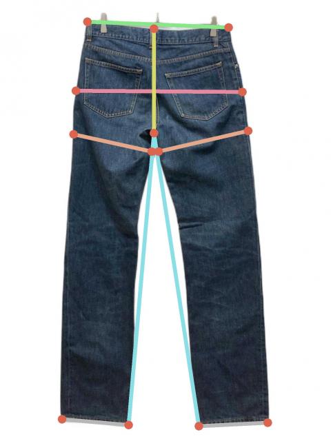 中古・古着通販】HELMUT LANG (ヘルムートラング) 90'S ストレート
