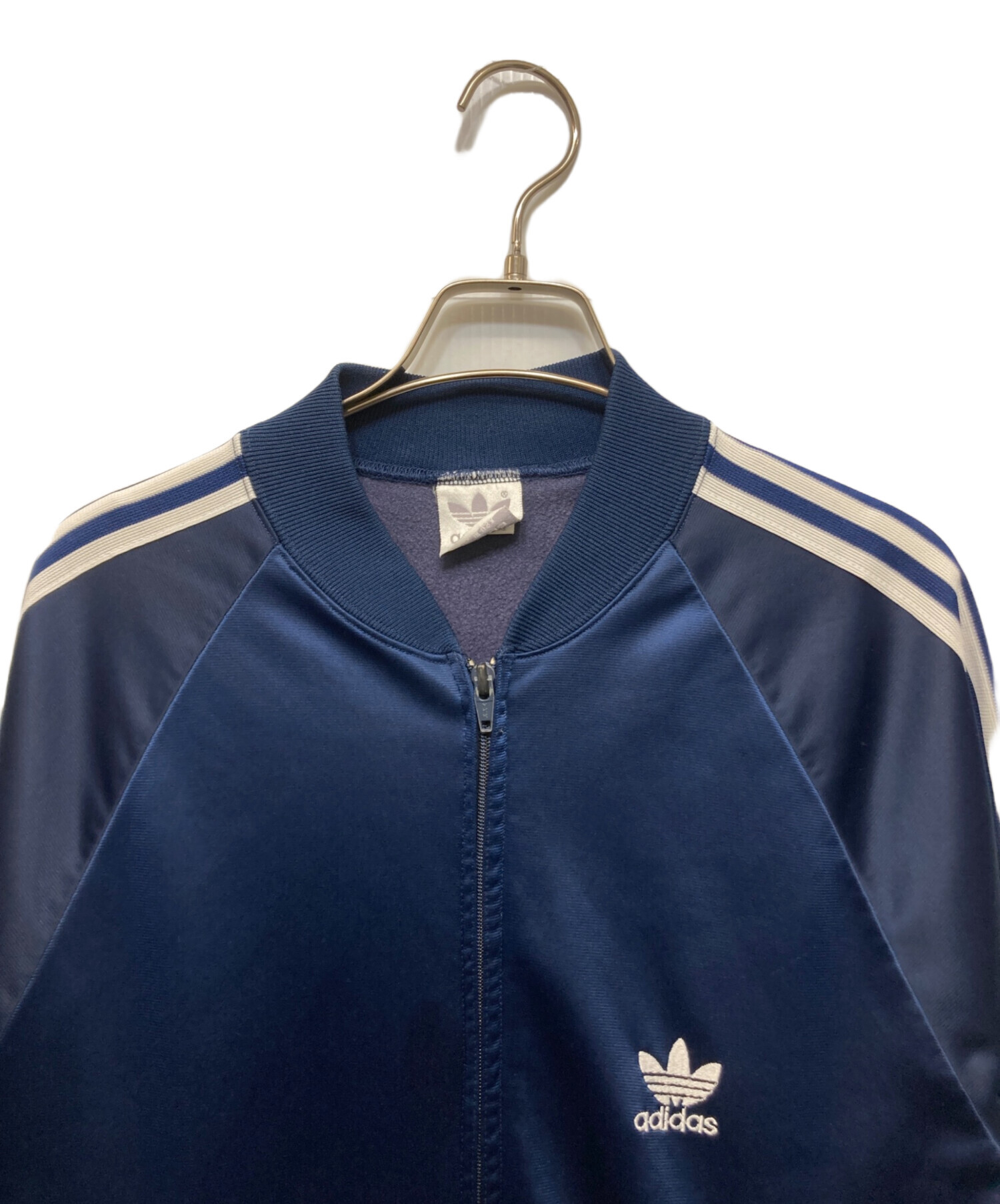 中古・古着通販】adidas (アディダス) トラックジャケット ネイビー