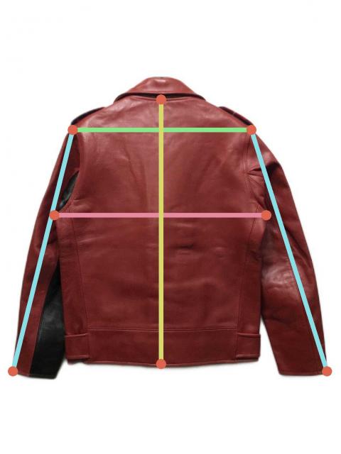 中古・古着通販】THREEFACE (スリーフェイス) ダブルライダース