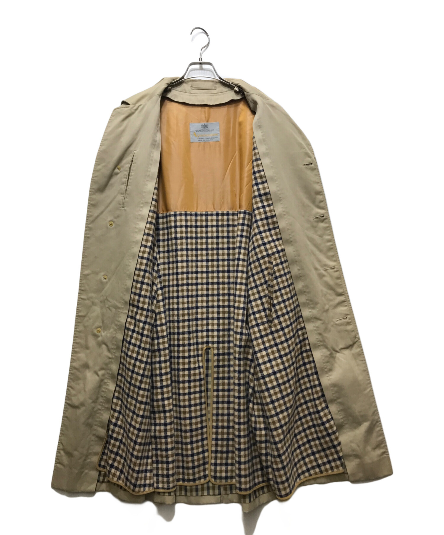 中古・古着通販】Aquascutum (アクアスキュータム) ライナー付ステン