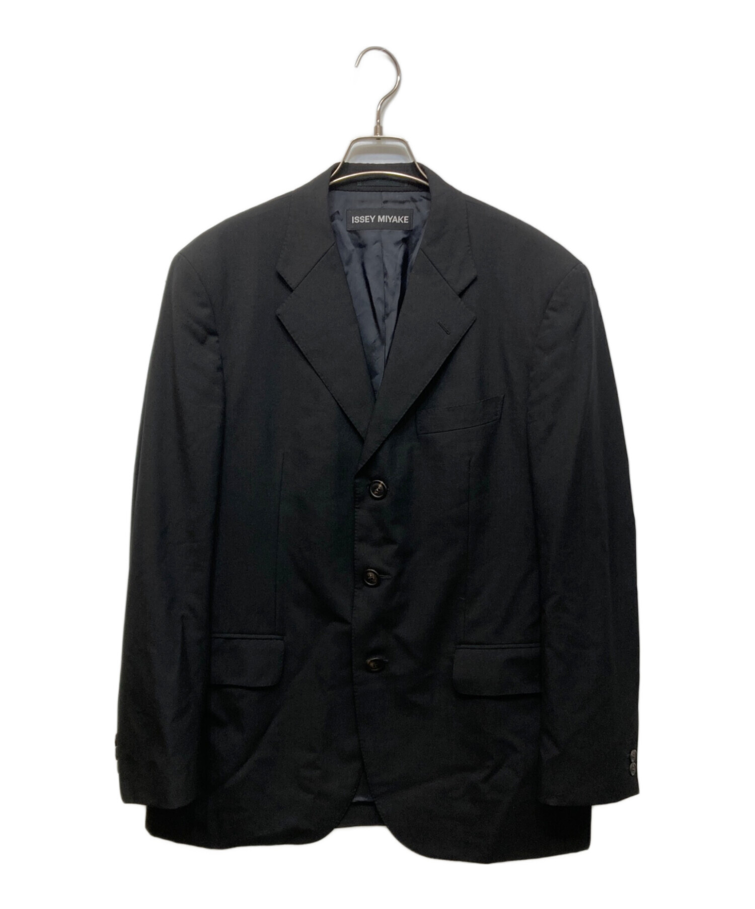 中古・古着通販】ISSEY MIYAKE (イッセイミヤケ) 90'S 3Bテーラード