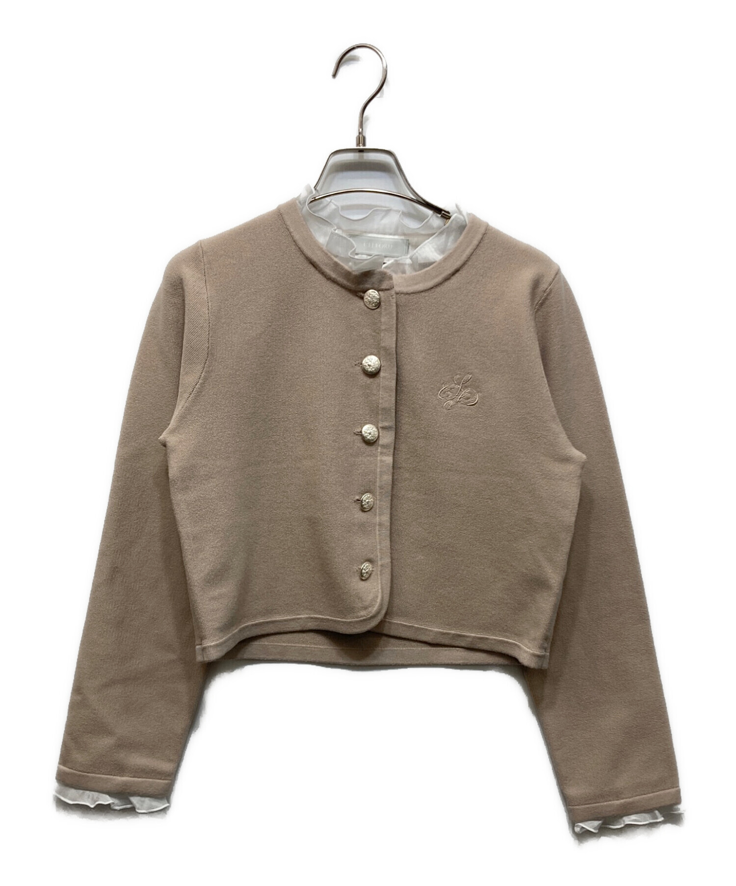 超特価セット CELFORD フリルデタッチャブルカーディガン 【公式通販】