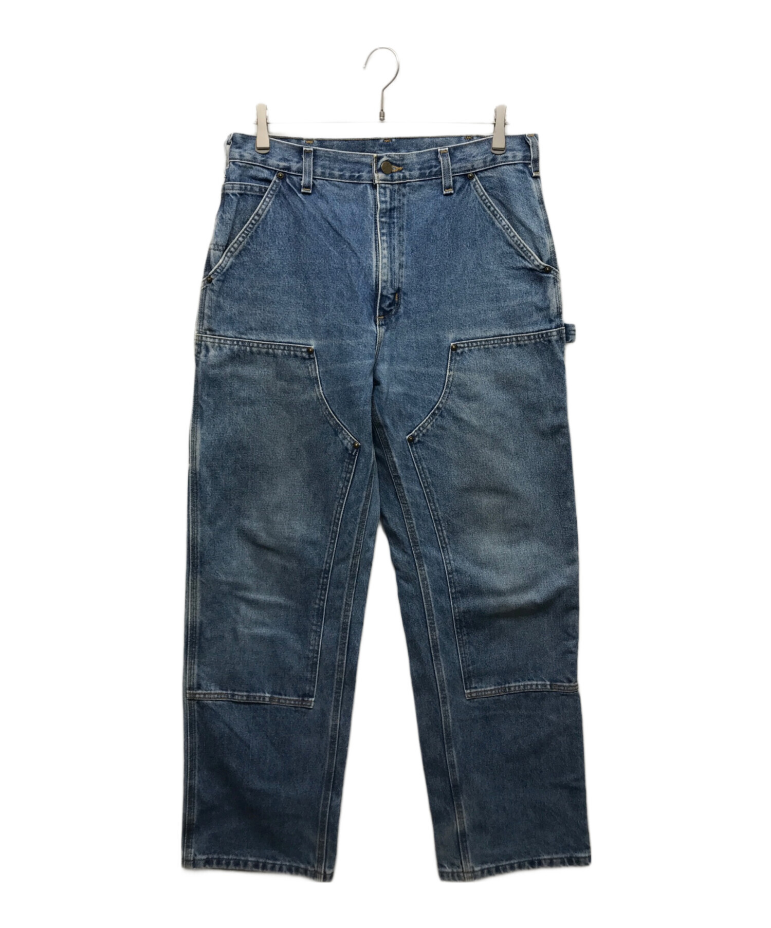 古着】Carhartt ダブルニーデニムパンツ B73DST 38×32 カーハート
