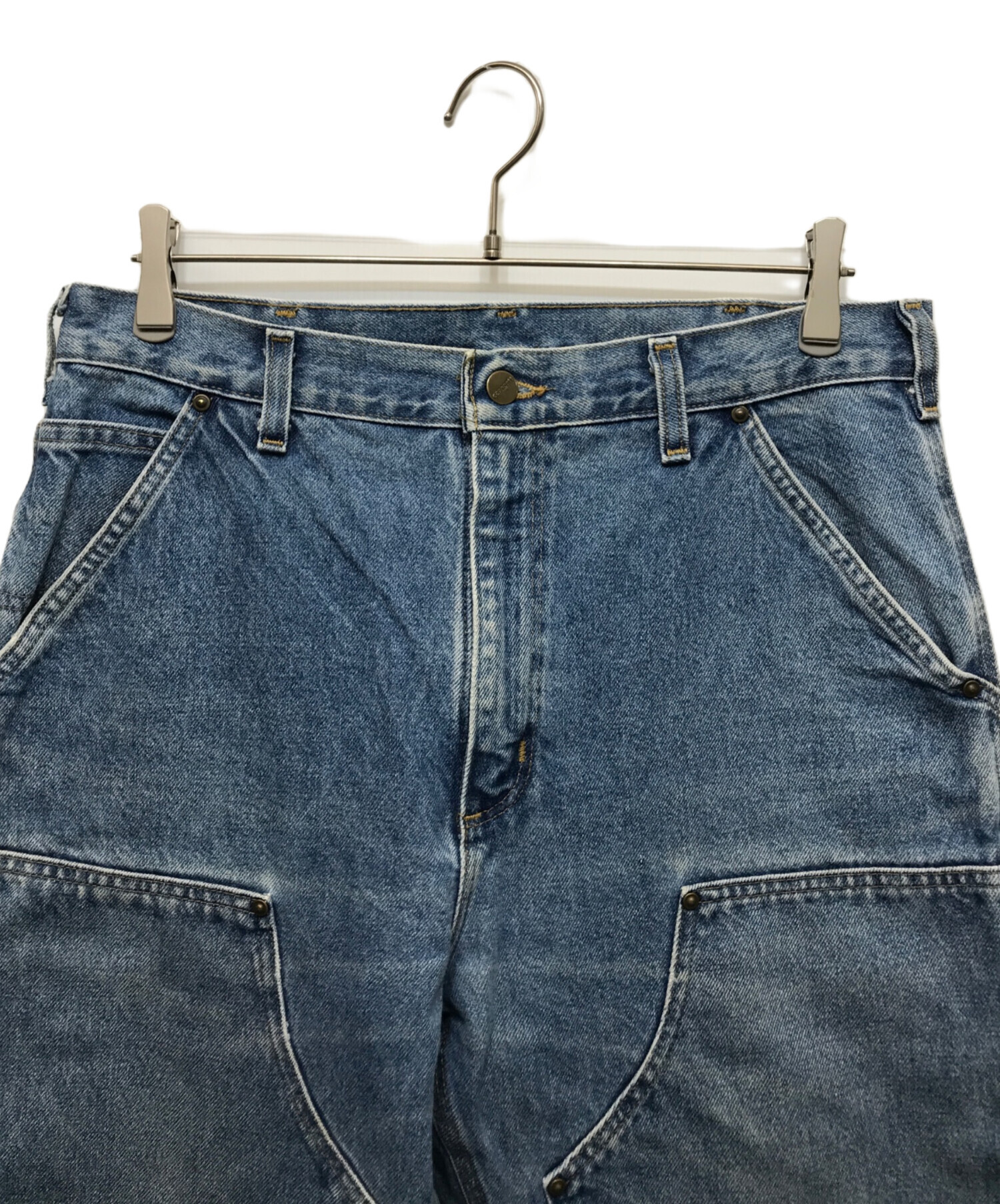 中古・古着通販】CarHartt (カーハート) ダブルニーデニムパンツ