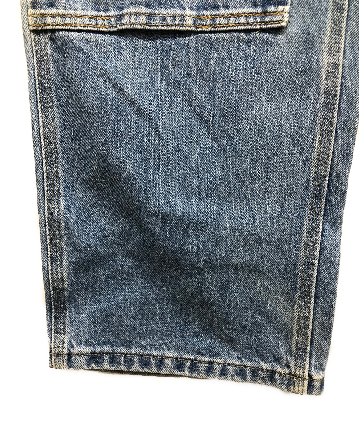 中古・古着通販】CarHartt (カーハート) ダブルニーデニムパンツ