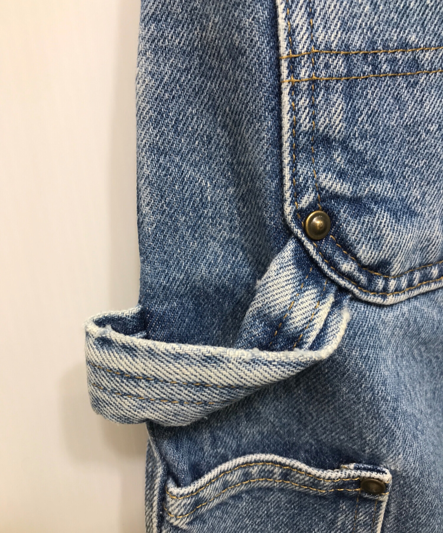 中古・古着通販】CarHartt (カーハート) ダブルニーデニムパンツ