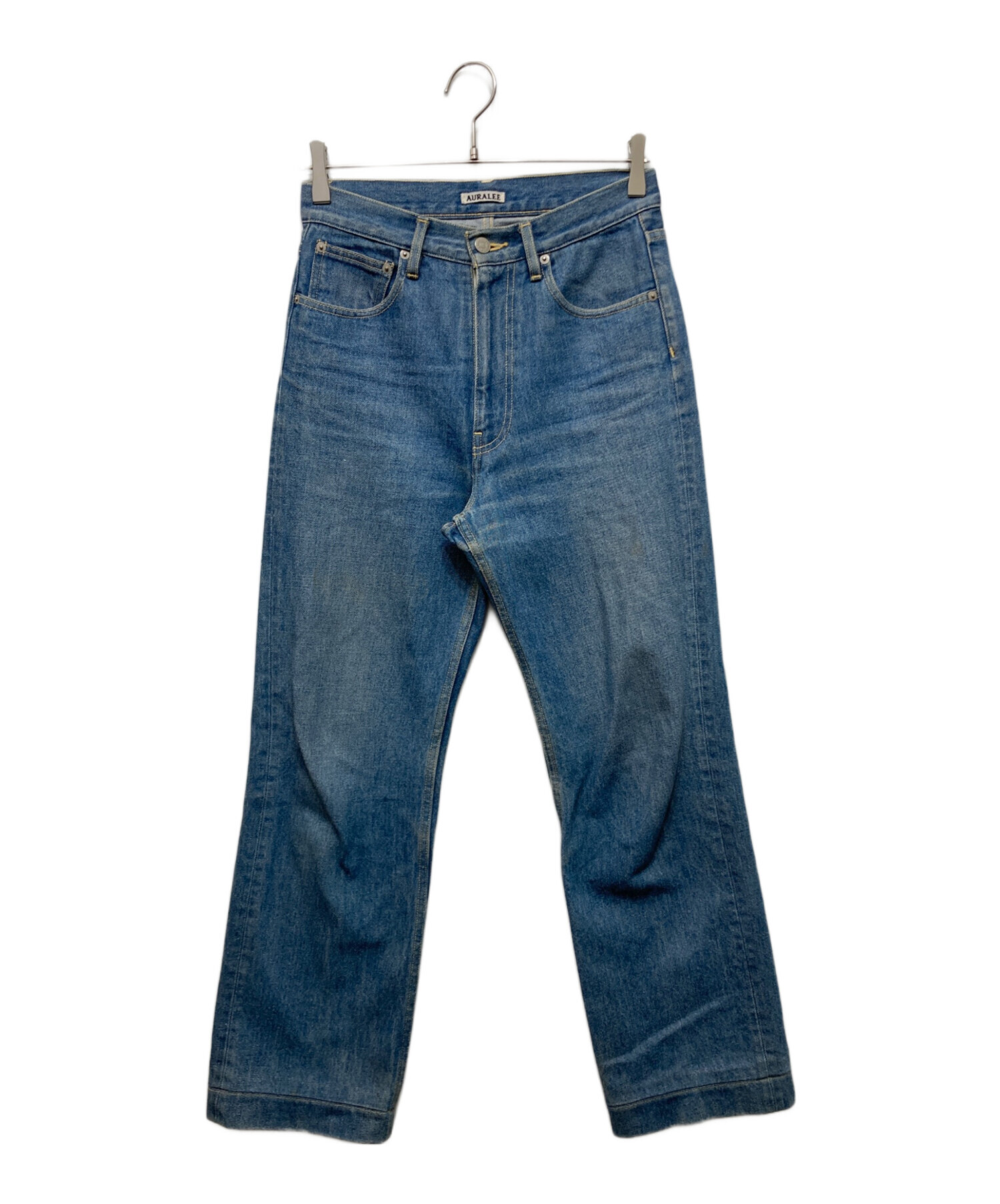 中古・古着通販】AURALEE (オーラリー) WASHED HARD TWIST DENIM 5P 