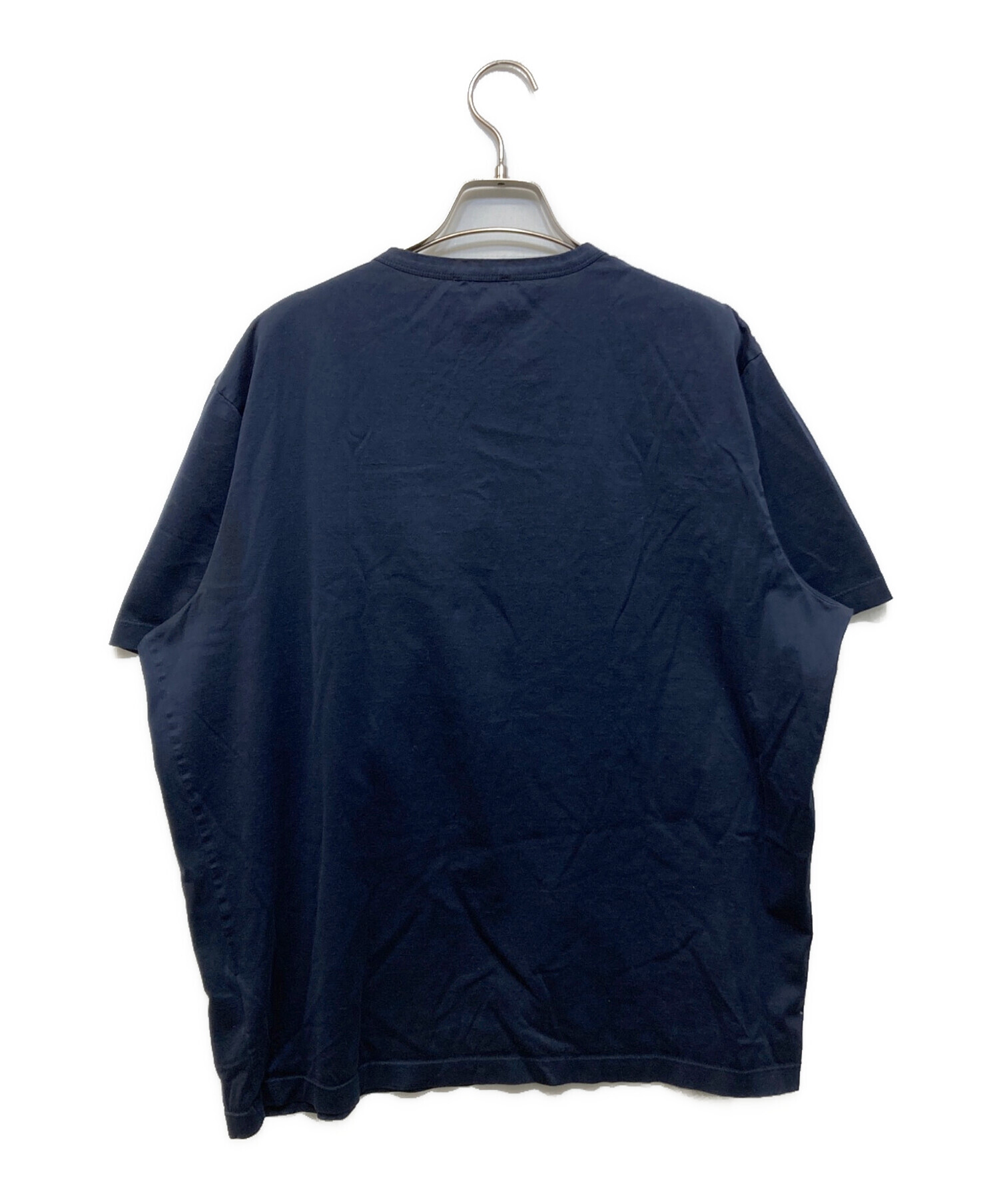 極美品」MONCLER モンクレール ネイビー 半袖 Tシャツ Mサイズ 【公式 