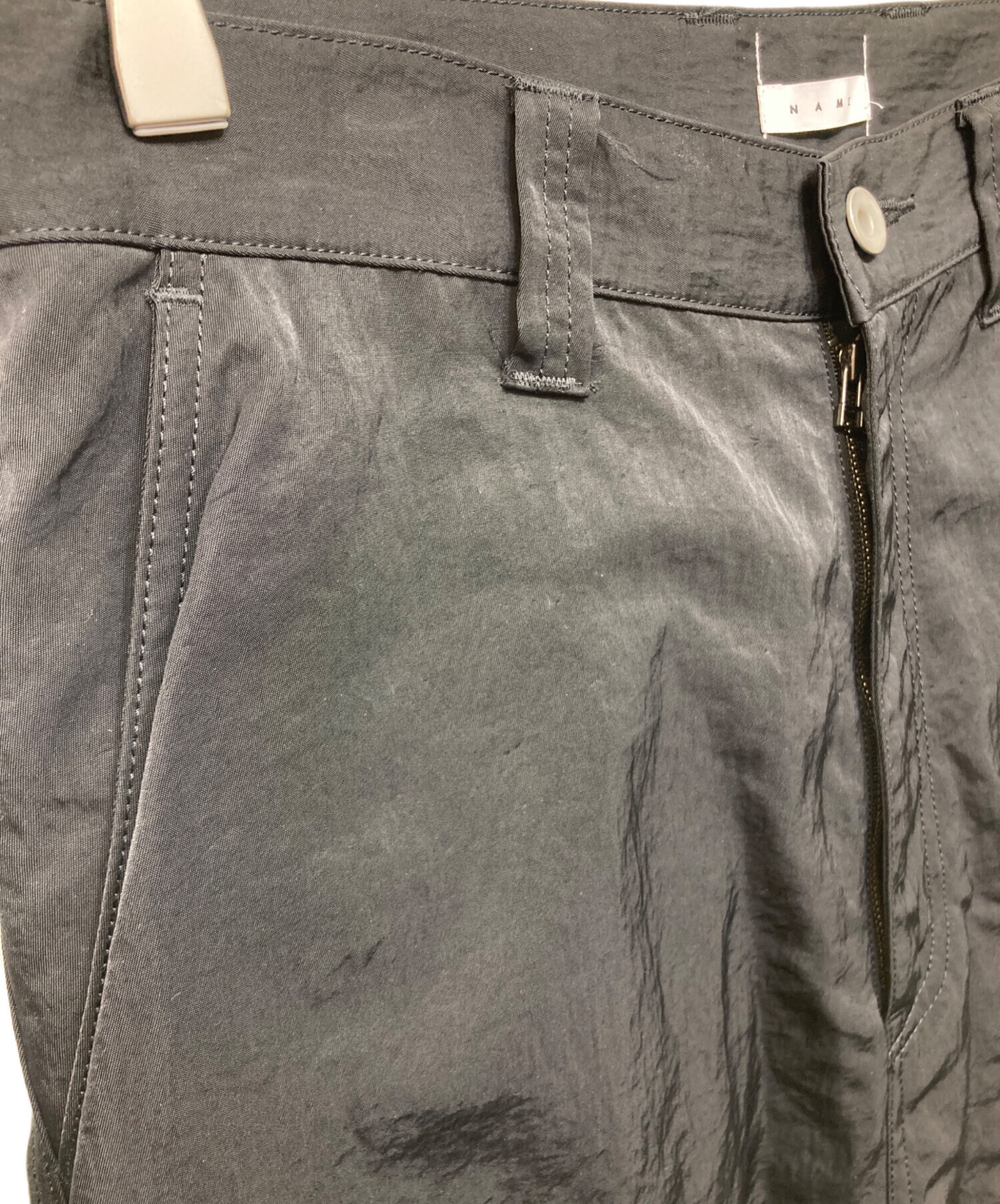 Name. ネーム パンツ（その他） M グレー 【古着】【中古】【送料無料】 中古・古着通販】Name. (ネーム) NYLON VENTILATION RAYERED PANTS