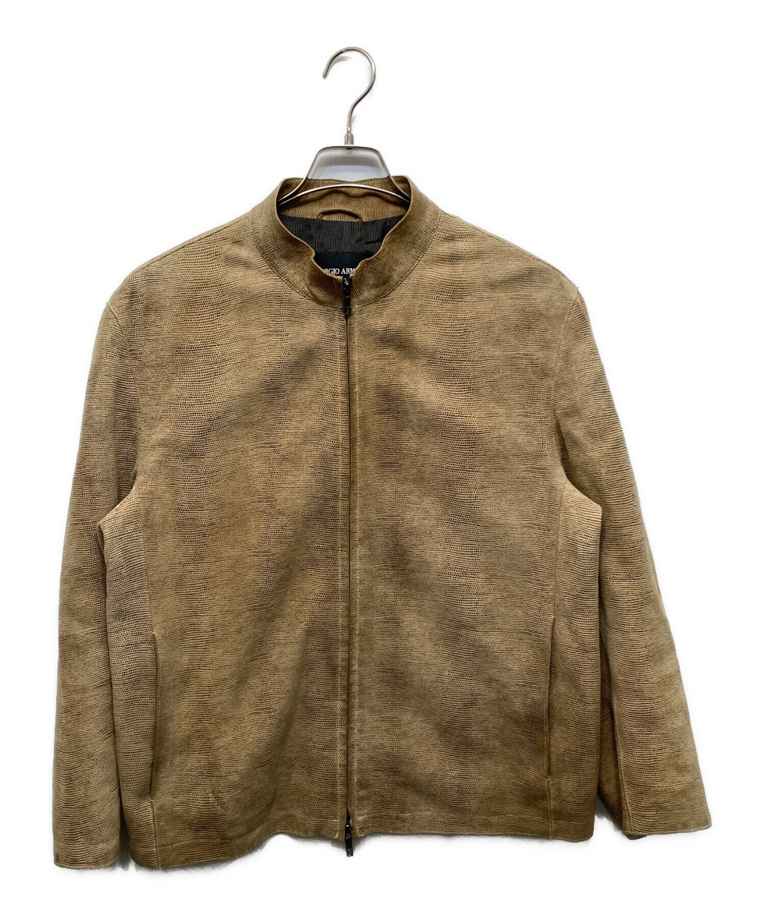 中古・古着通販】GIORGIO ARMANI (ジョルジョアルマーニ) ゴートレザー 
