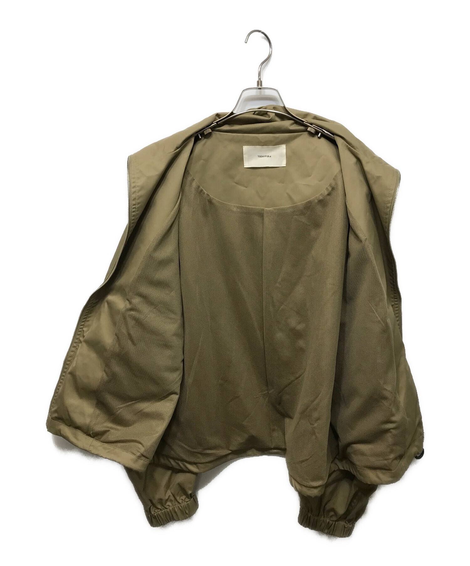 中古・古着通販】TODAYFUL (トゥデイフル) Standcollar Zip Blouson