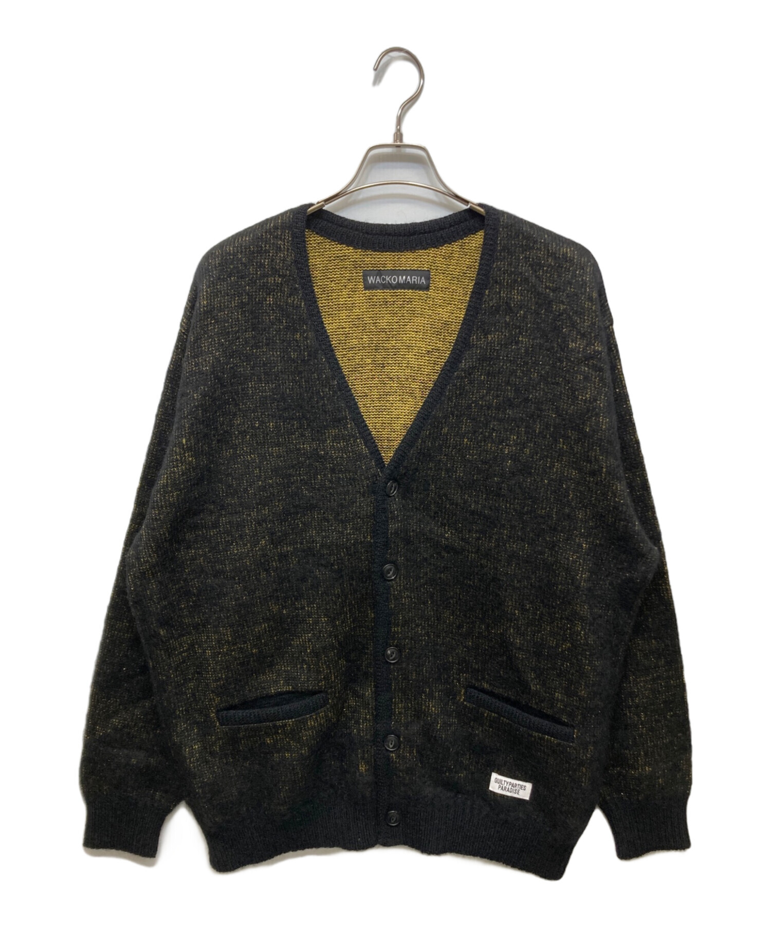名作WACKO MARIA GLITTER MOHAIR CARDIGAN 中古・古着通販】WACKO MARIA (ワコマリア) GLITTER MOHAIR CARDIGAN