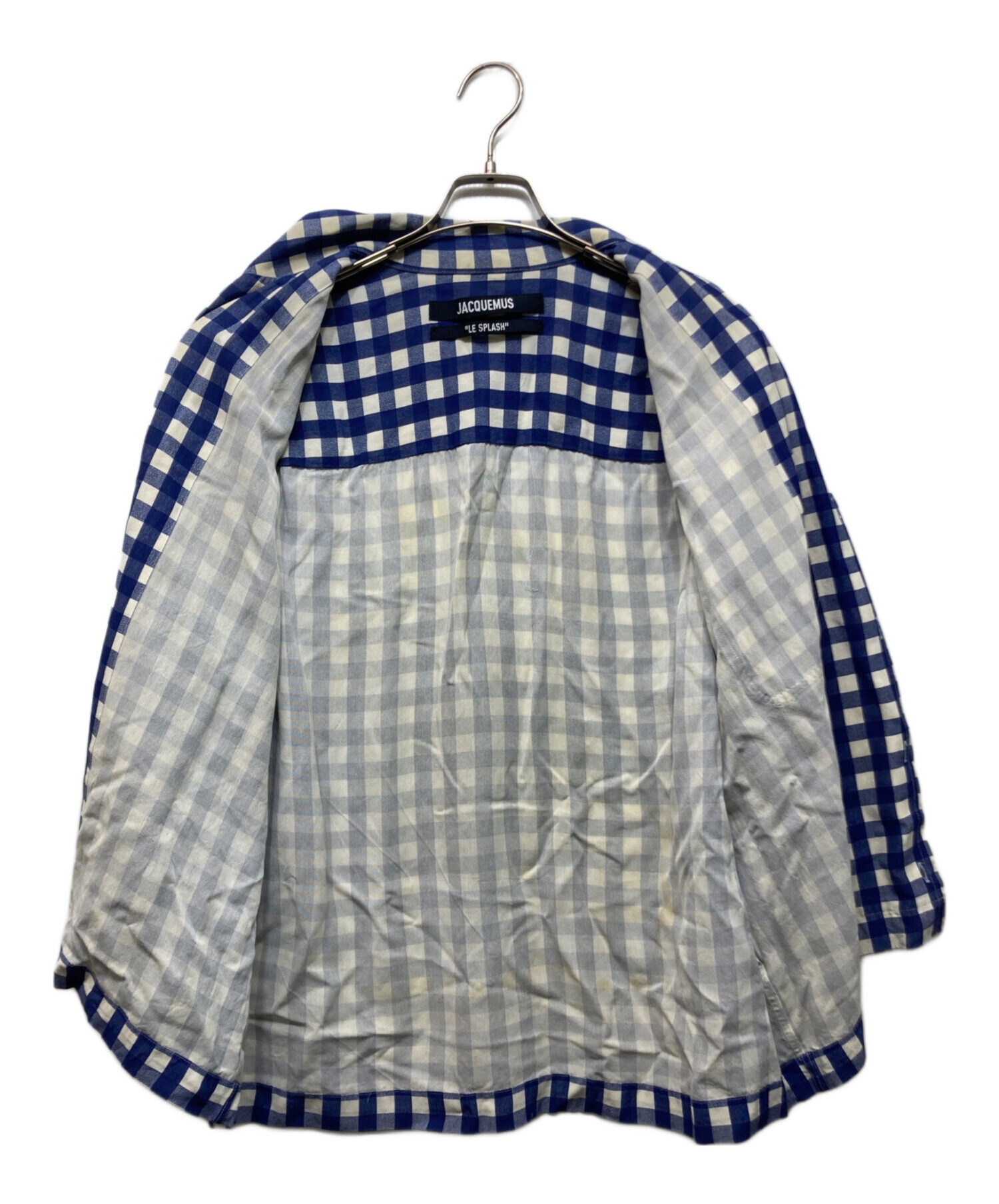 JACQUEMUS チェック シャツ 48 中古・古着通販】jacquemus (ジャックムス) ギンガムチェックシャツ