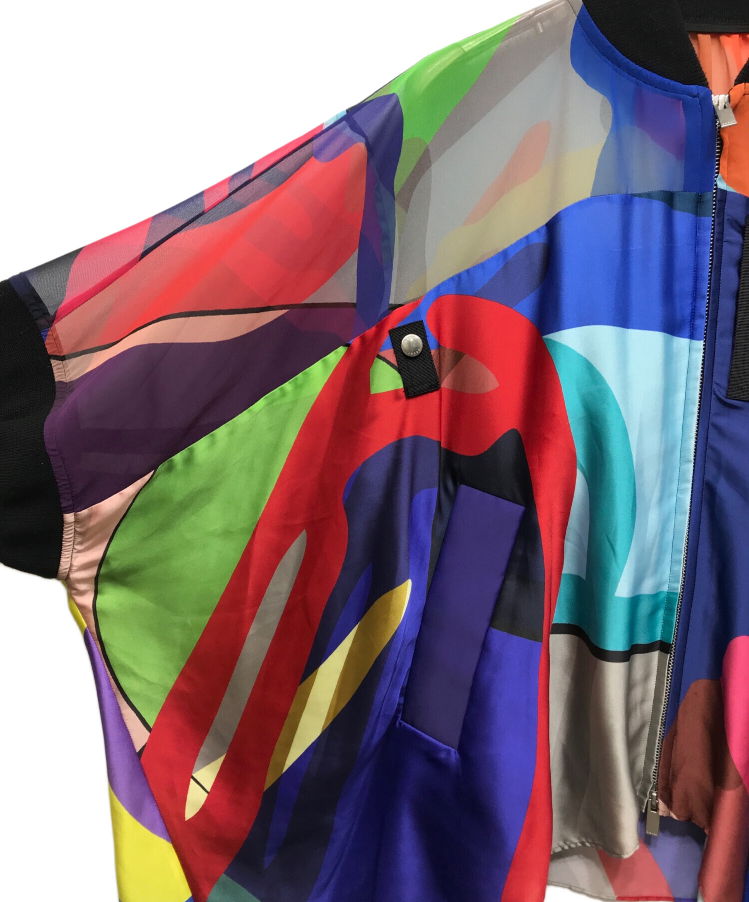 中古・古着通販】sacai (サカイ) KAWS (カウズ) カモ柄シースルー