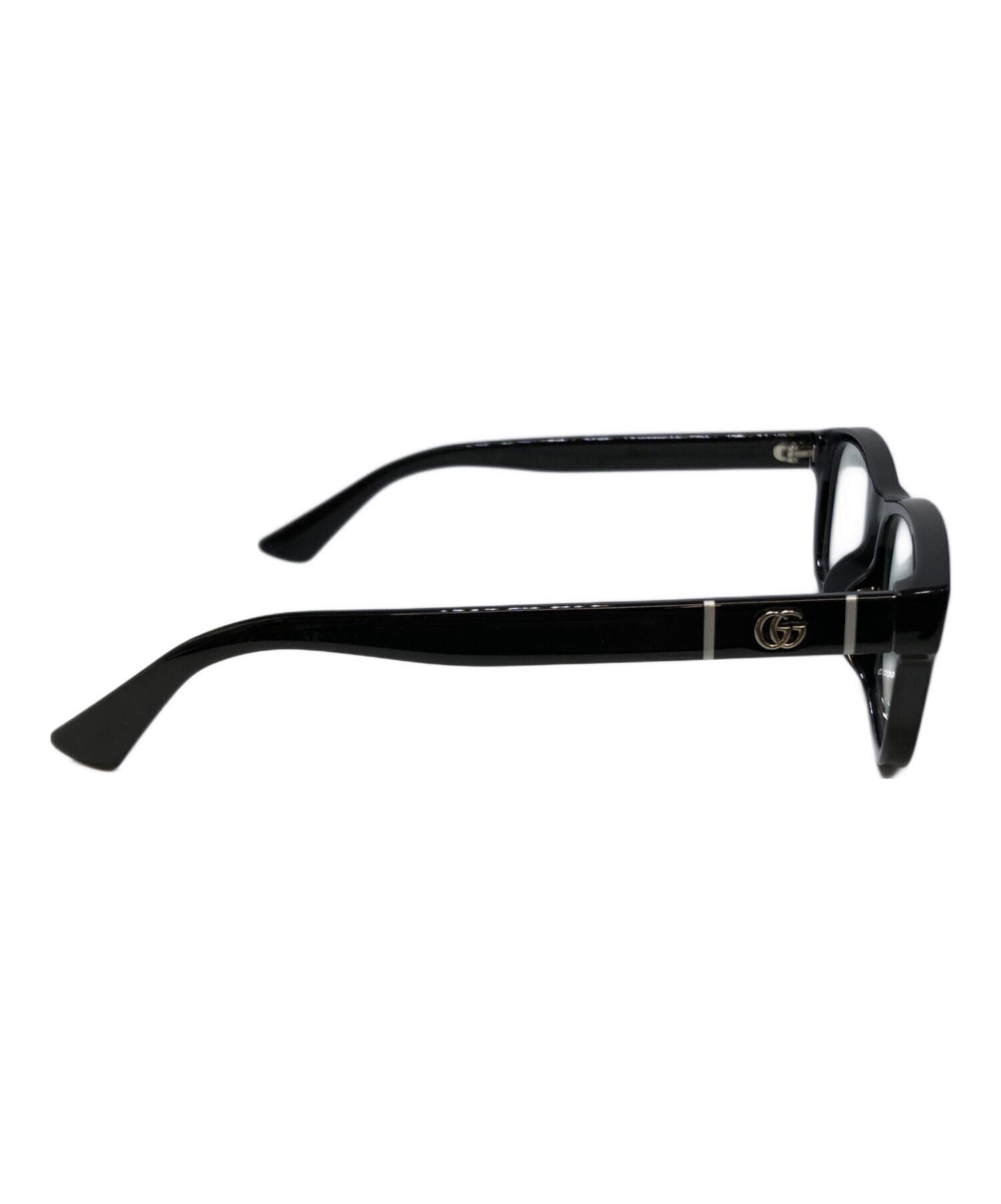 中古・古着通販】GUCCI (グッチ) 眼鏡 ブラック サイズ:55□16-145 