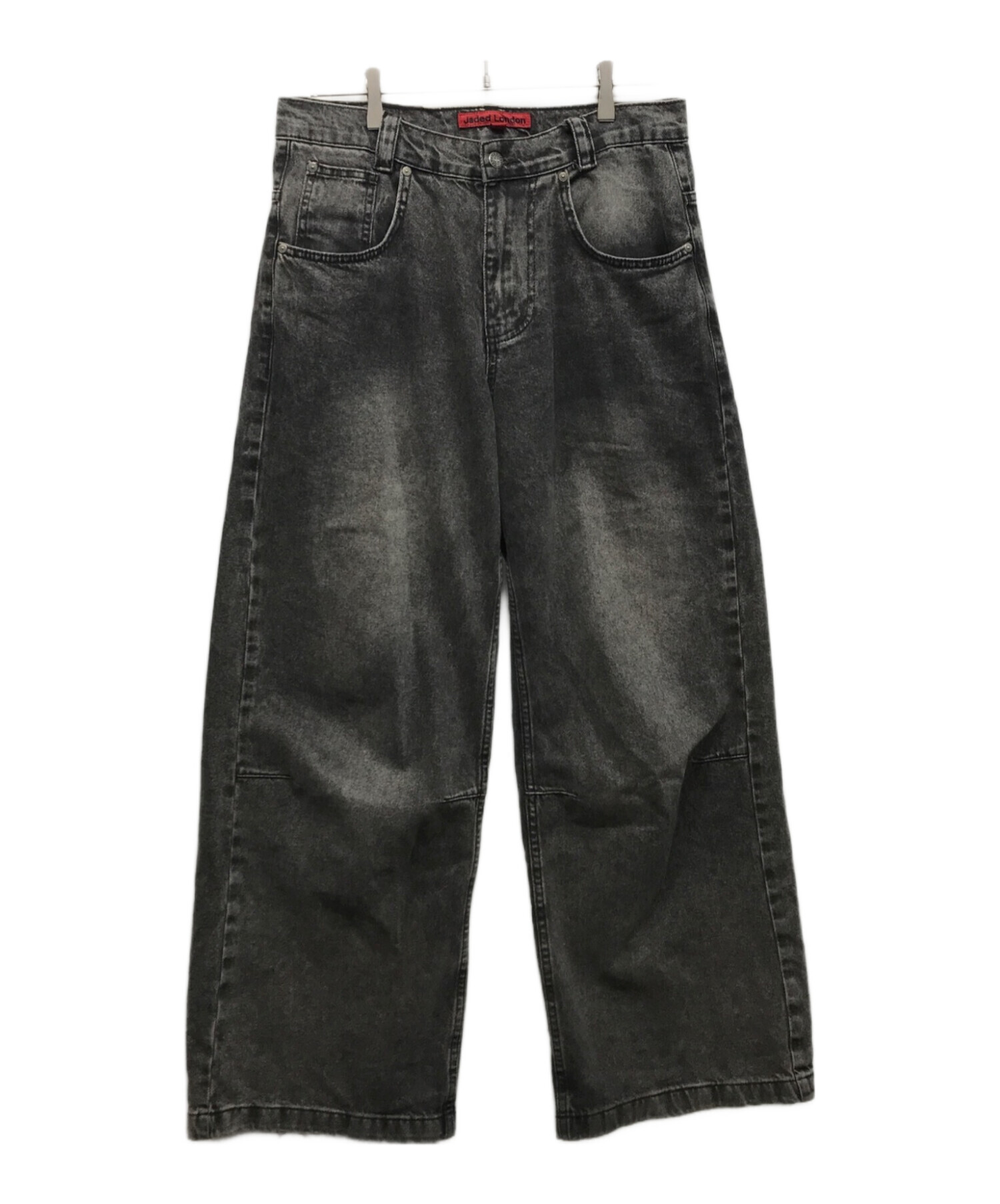 Jaded London デニムパンツ w30 中古・古着通販】Jaded London (ジェイデッドロンドン) ワイドデニム
