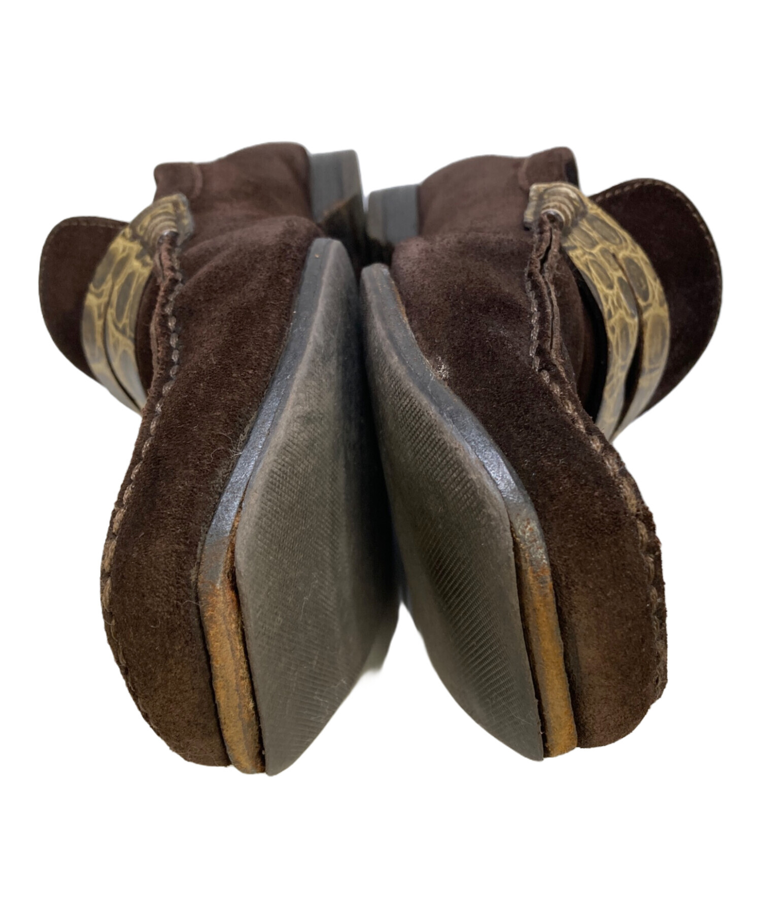 中古・古着通販】LOUIS VUITTON (ルイ ヴィトン) ローファー ブラウン