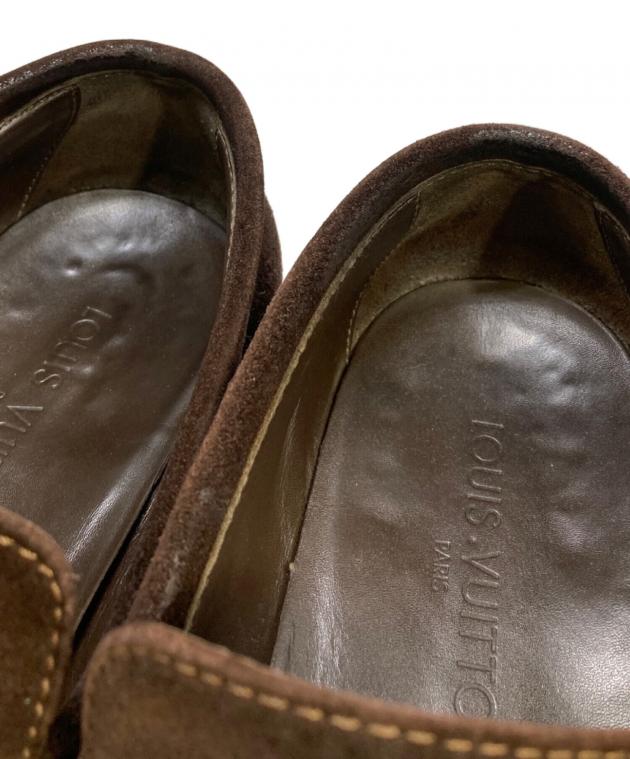 中古・古着通販】LOUIS VUITTON (ルイ ヴィトン) ローファー ブラウン